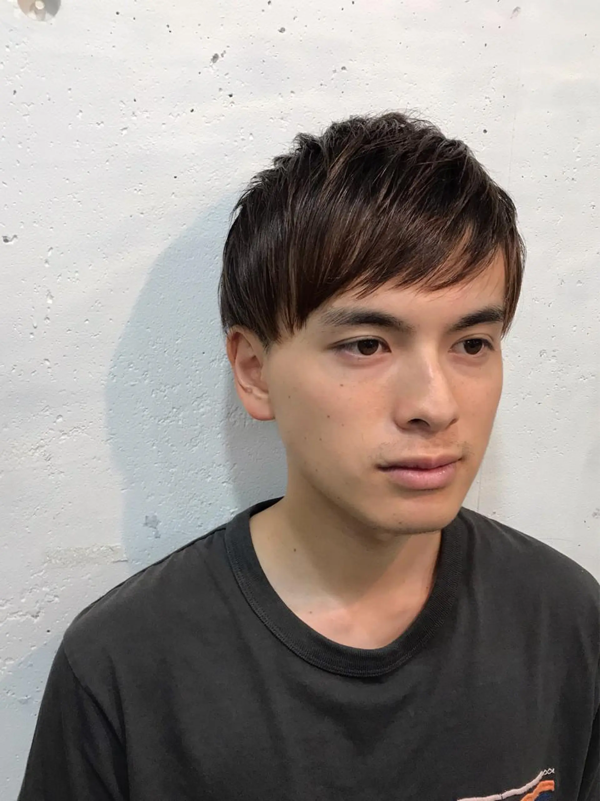 ショート メンズ 木村陸弥 似合わせ 透明感カラー🌿のヘアスタイル