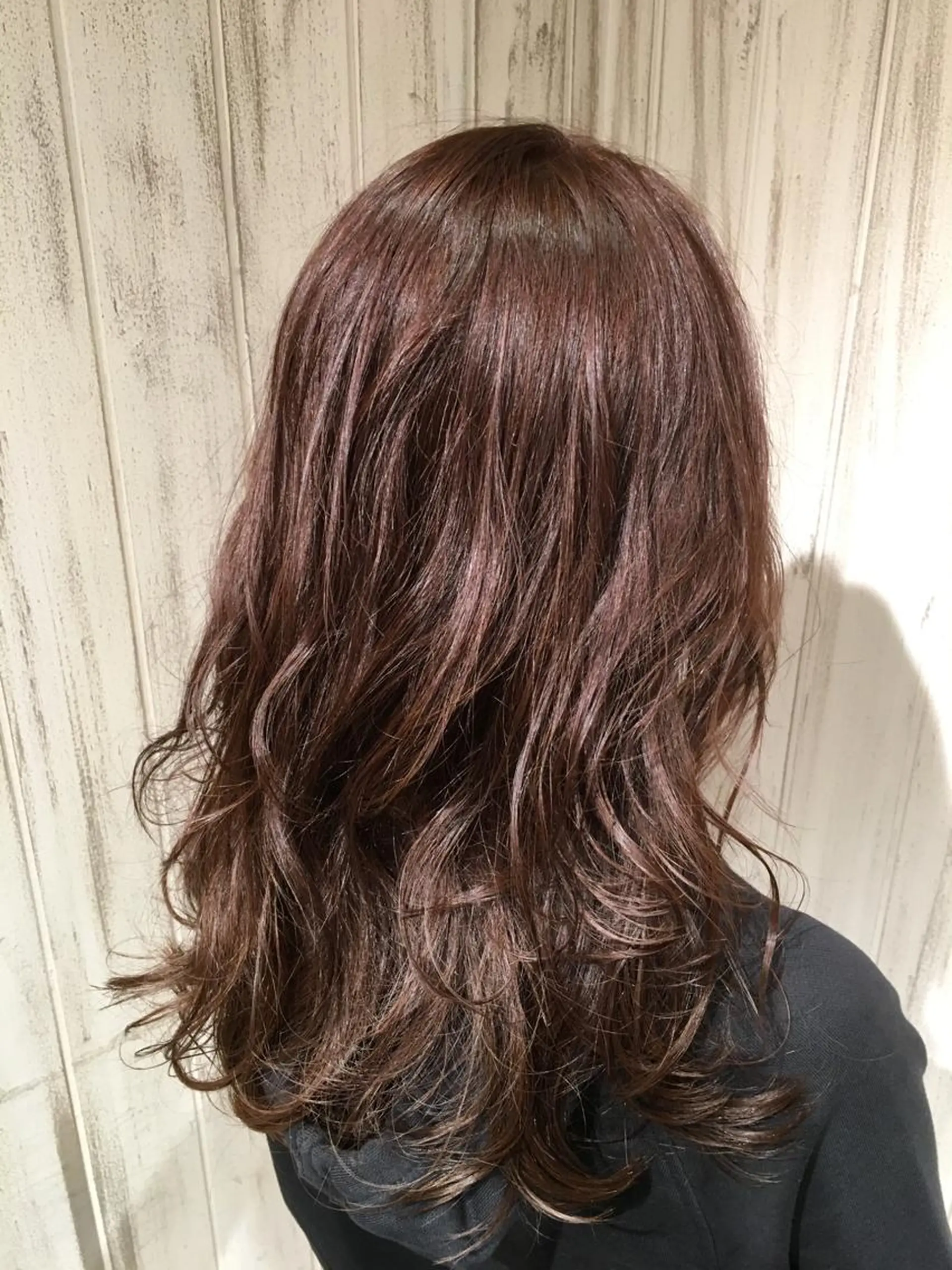 ロング カラー グレージュ ラベンダーカラー ラベンダーグレージュ ラベンダーグレー 永井大樹✨ 透明感カラー✨のヘアスタイル