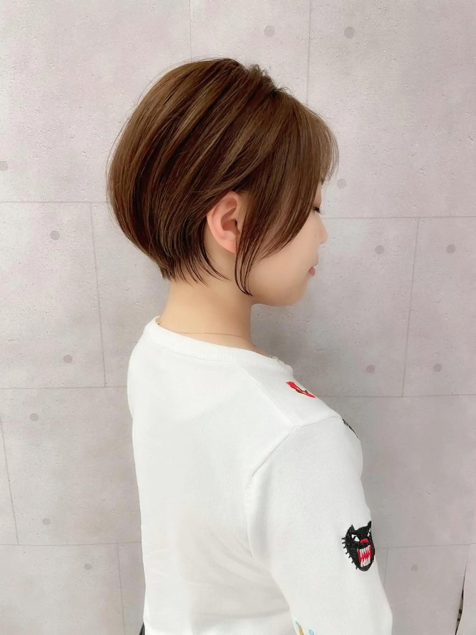 ショート カラー 髪質改善 ショートヘア 小顔カット カット ✂️ｼｮｰﾄの匠✂️ 國井慎平のヘアスタイル
