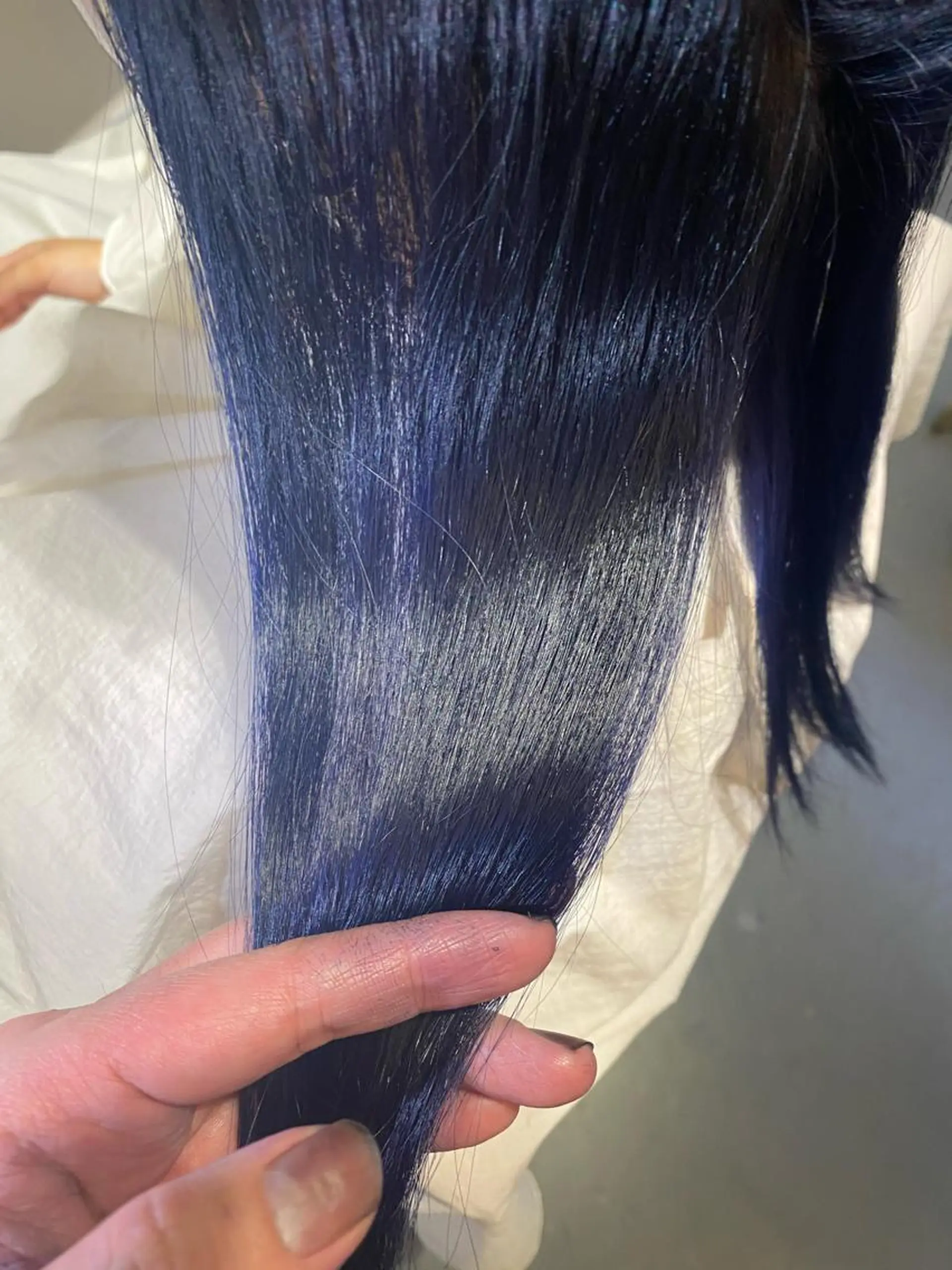 セミロング カラー 髪質改善 トリートメント トリートメント 艶髪カラー&ウルフ フルカワ ヒロズミのヘアスタイル