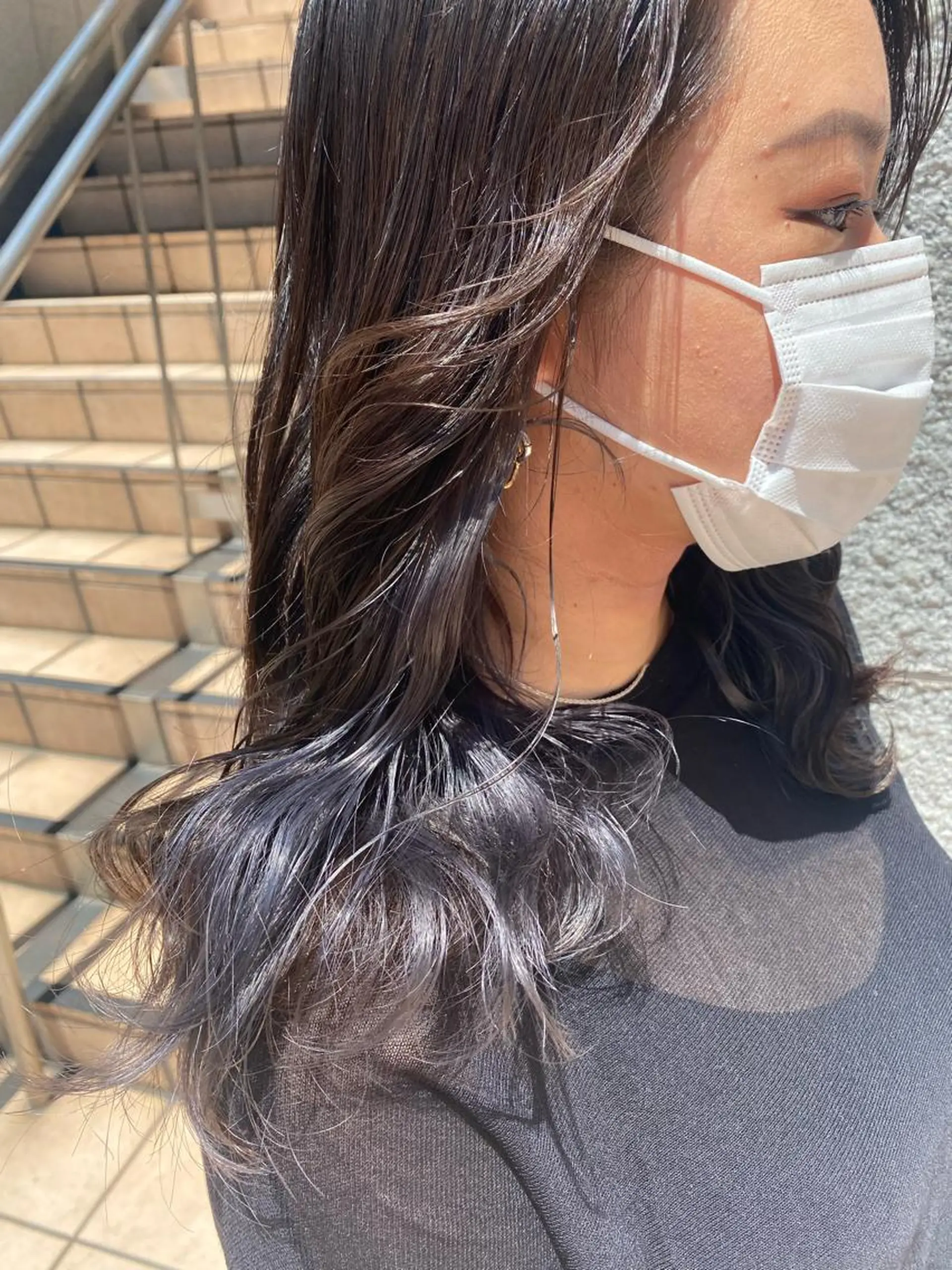 ロング 💗💗韓国レイヤー yu-ki💗💗のヘアスタイル