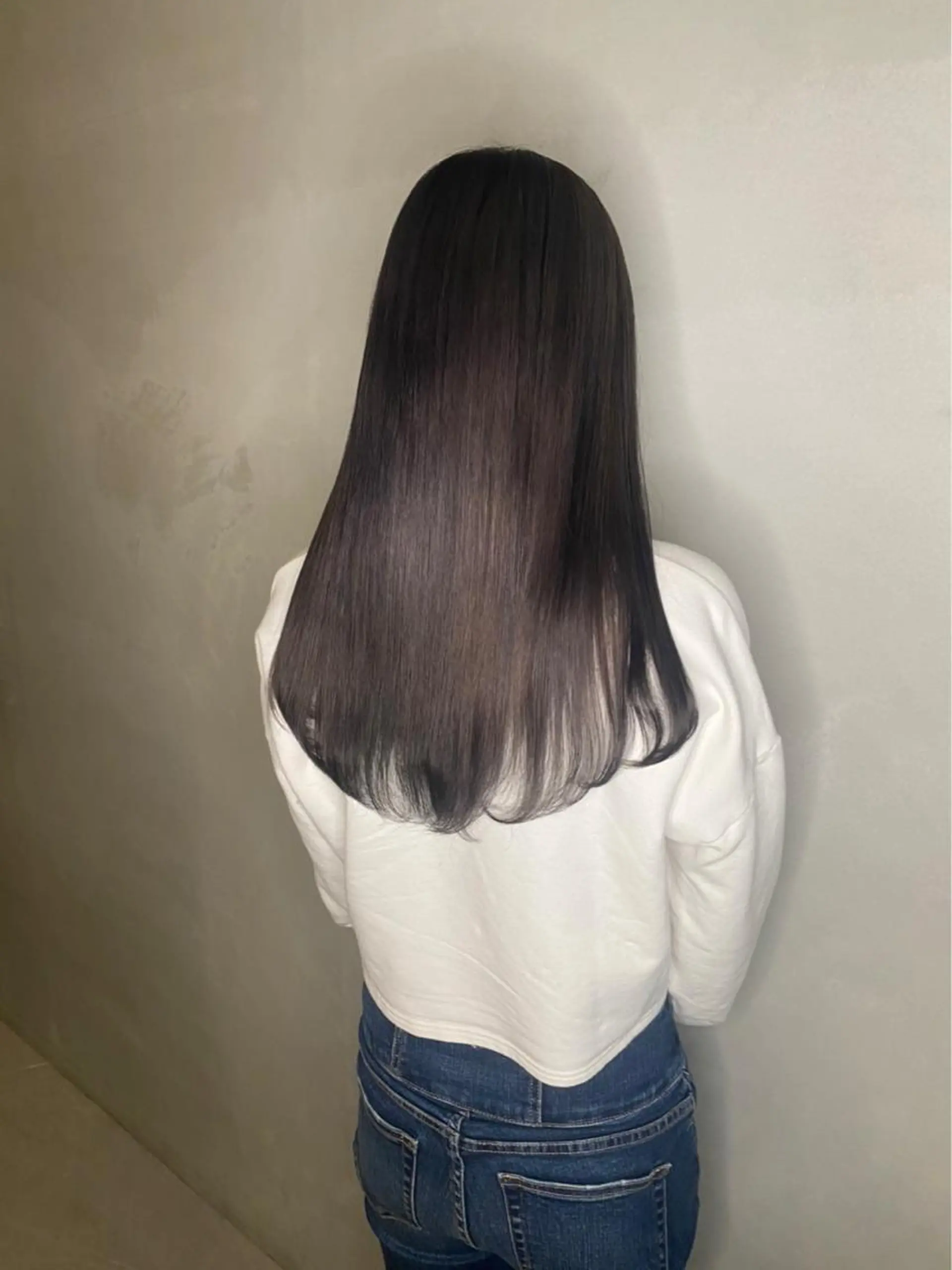 ロング 髪質改善 トリートメント トリートメント 韓国ヘア/そら レイヤー透明感カラーのヘアスタイル