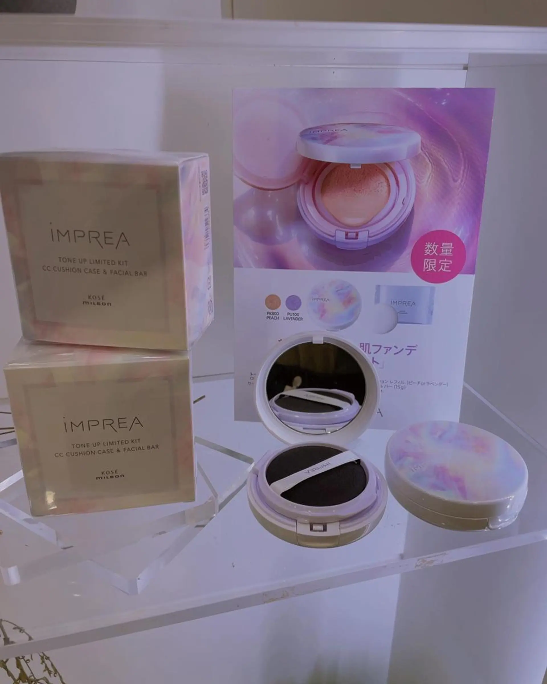 ショート カラー 透明感カラー ハイライトカラー インナーカラー ラベンダーカラー ハイライト justbeauty CiNQのヘアスタイル