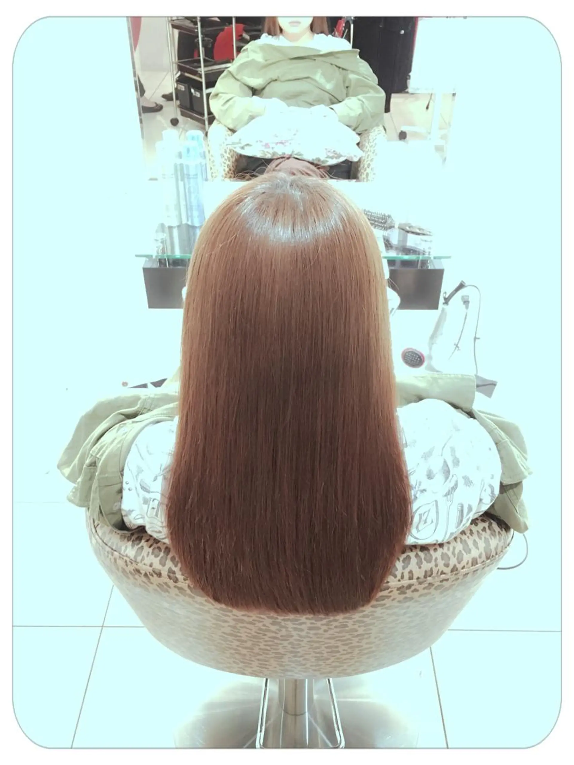 ミディアム セミロング ロング カラー 橋本 慶司のヘアスタイル