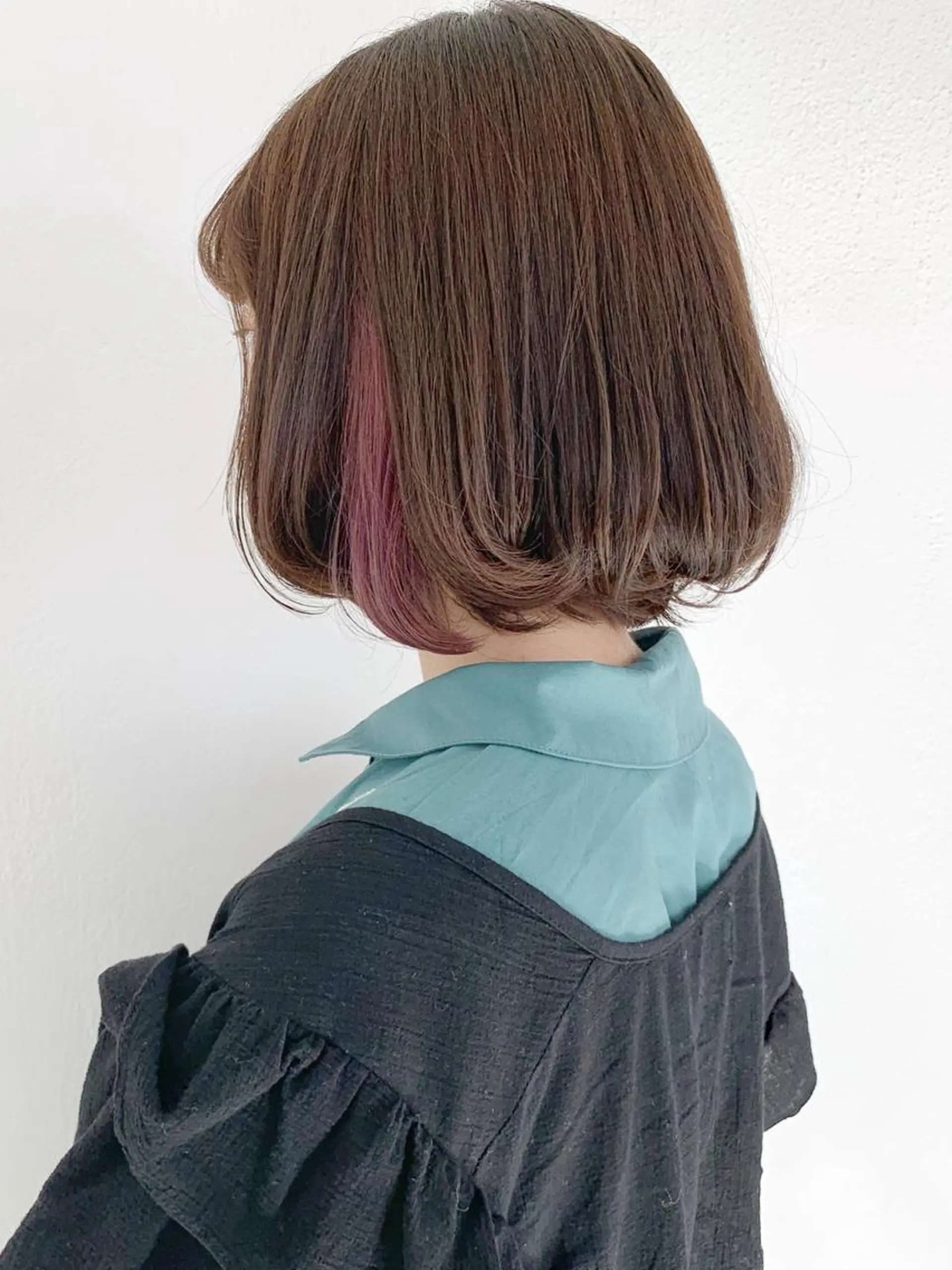 ミディアム パープルカラー ヘアカラー トリートメント karen ☺︎のヘアスタイル