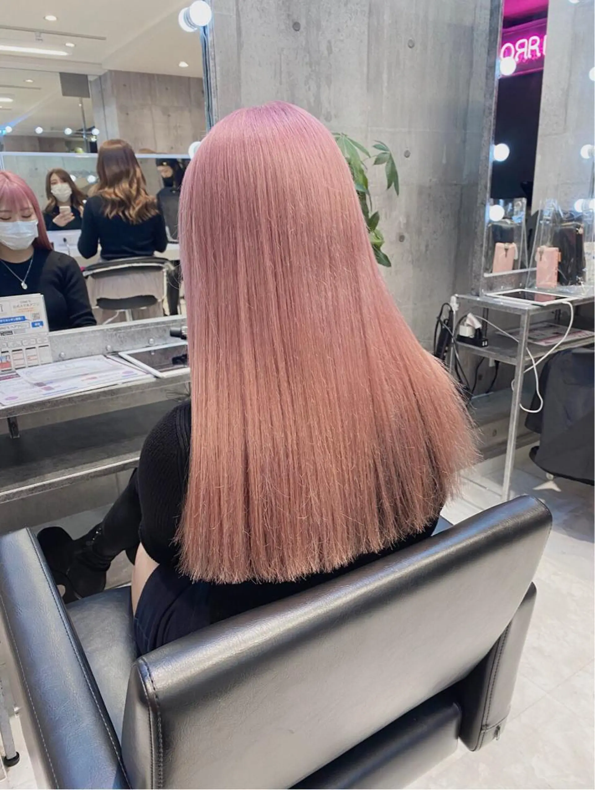 ロング カラー ヘアアレンジ ヘアカラー トリートメント ヘアセット 🩶【推しハイトーン 】yuzu🩶のヘアスタイル