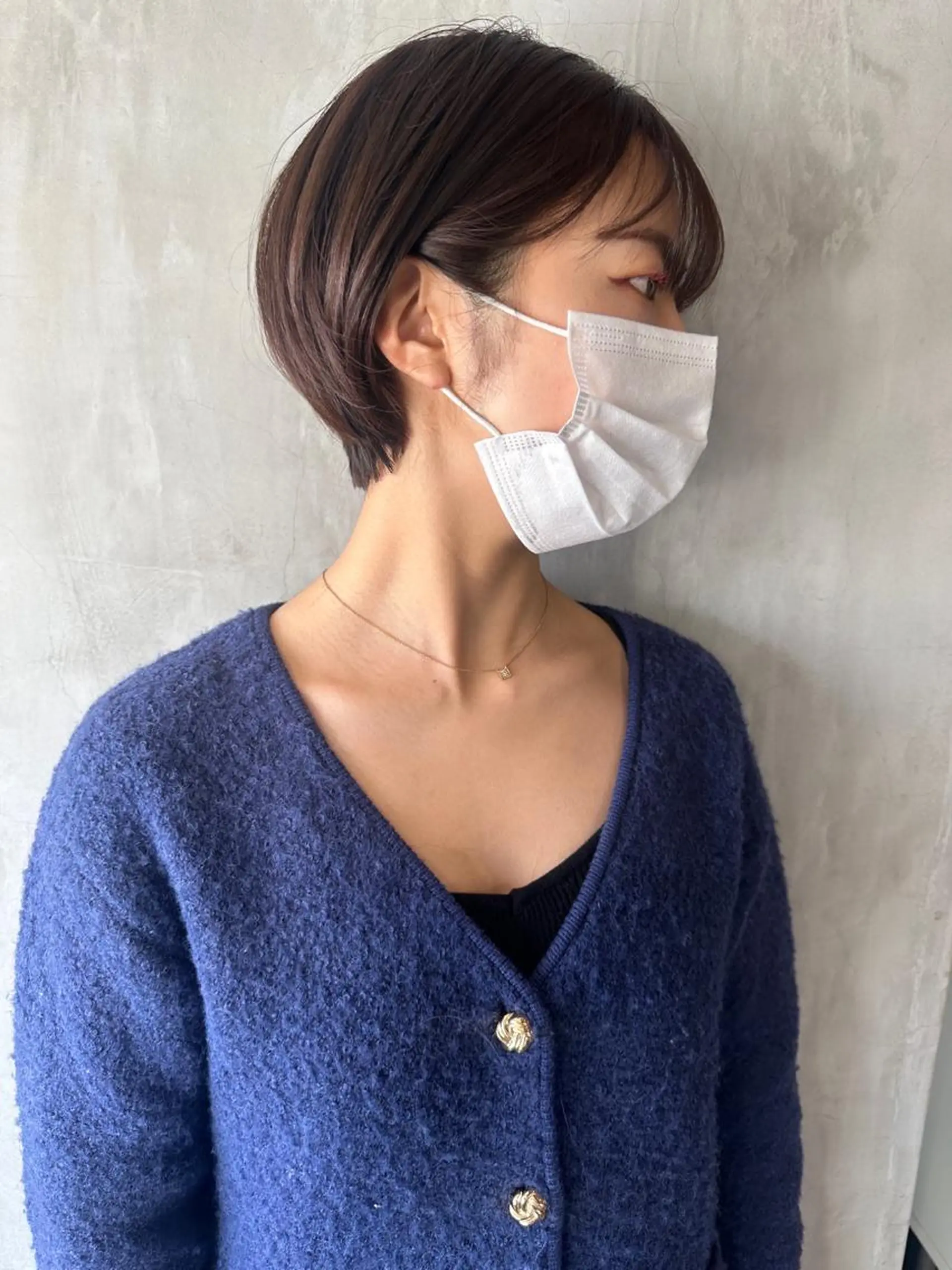 ショート カラー ヘアアレンジ ショートヘア stylist/蛯谷 珠里のヘアスタイル