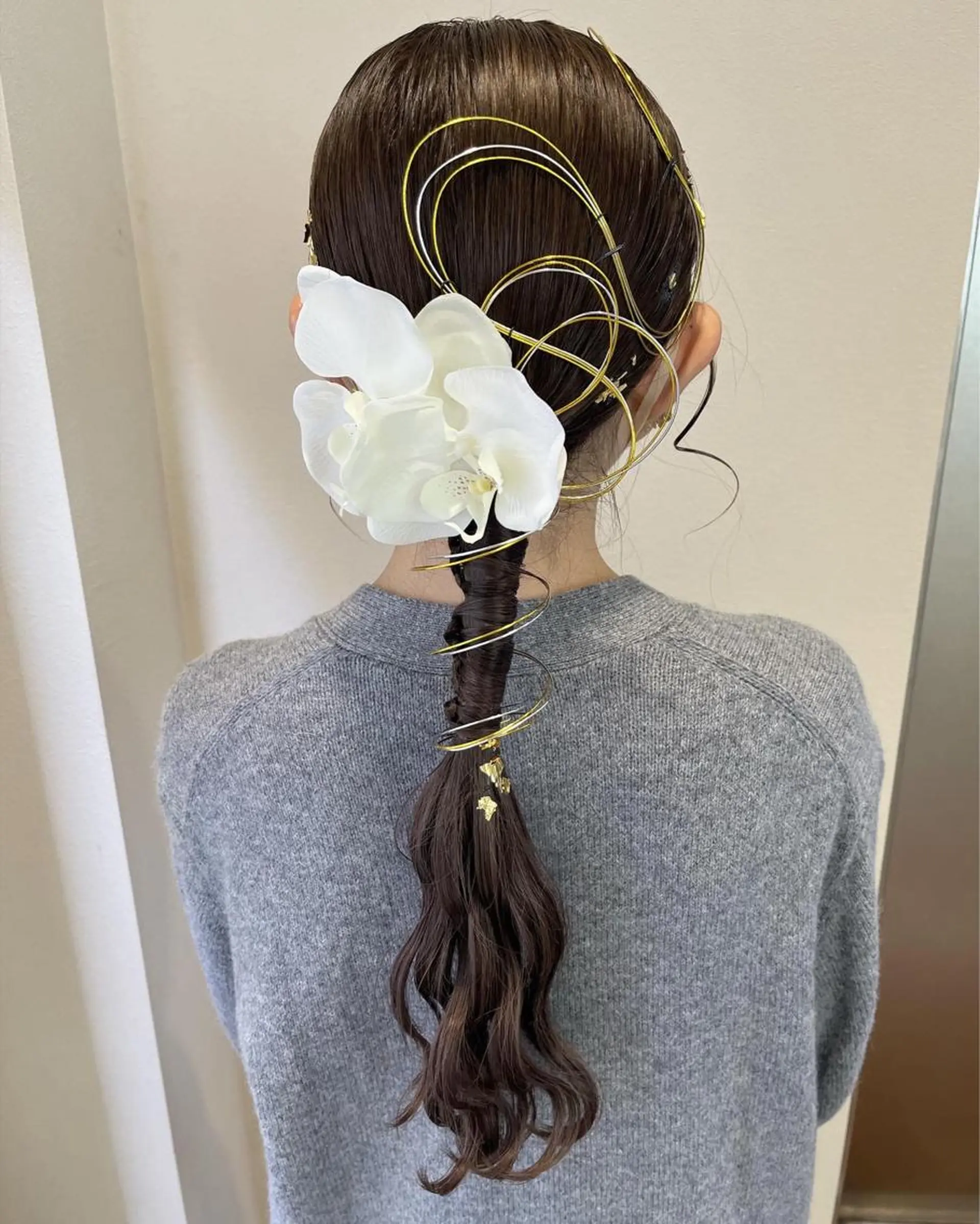 ロング ヘアアレンジ サソウ ユリエ🥥のヘアスタイル