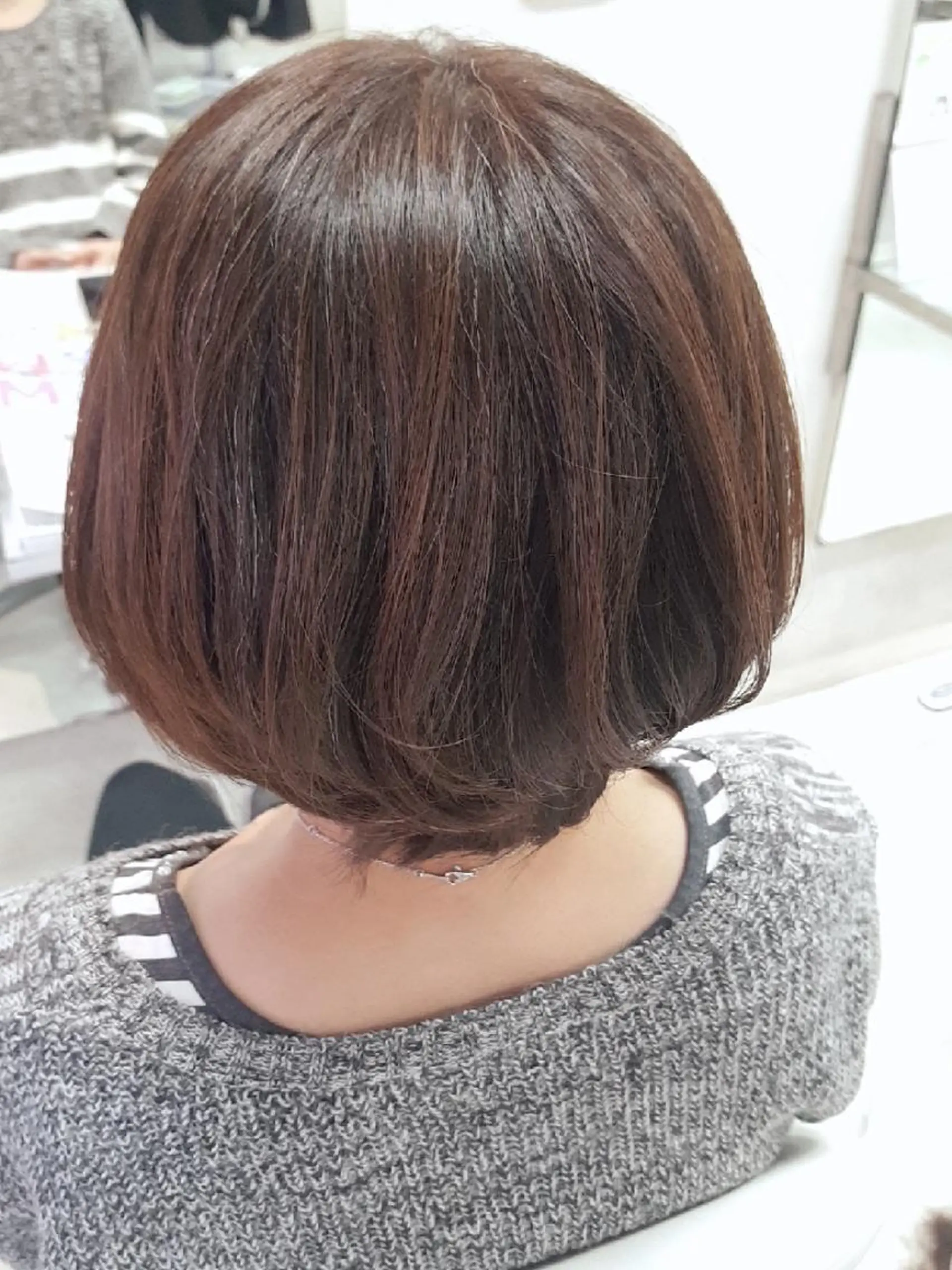 ショート カット トリートメント 菊地 美憂のヘアスタイル