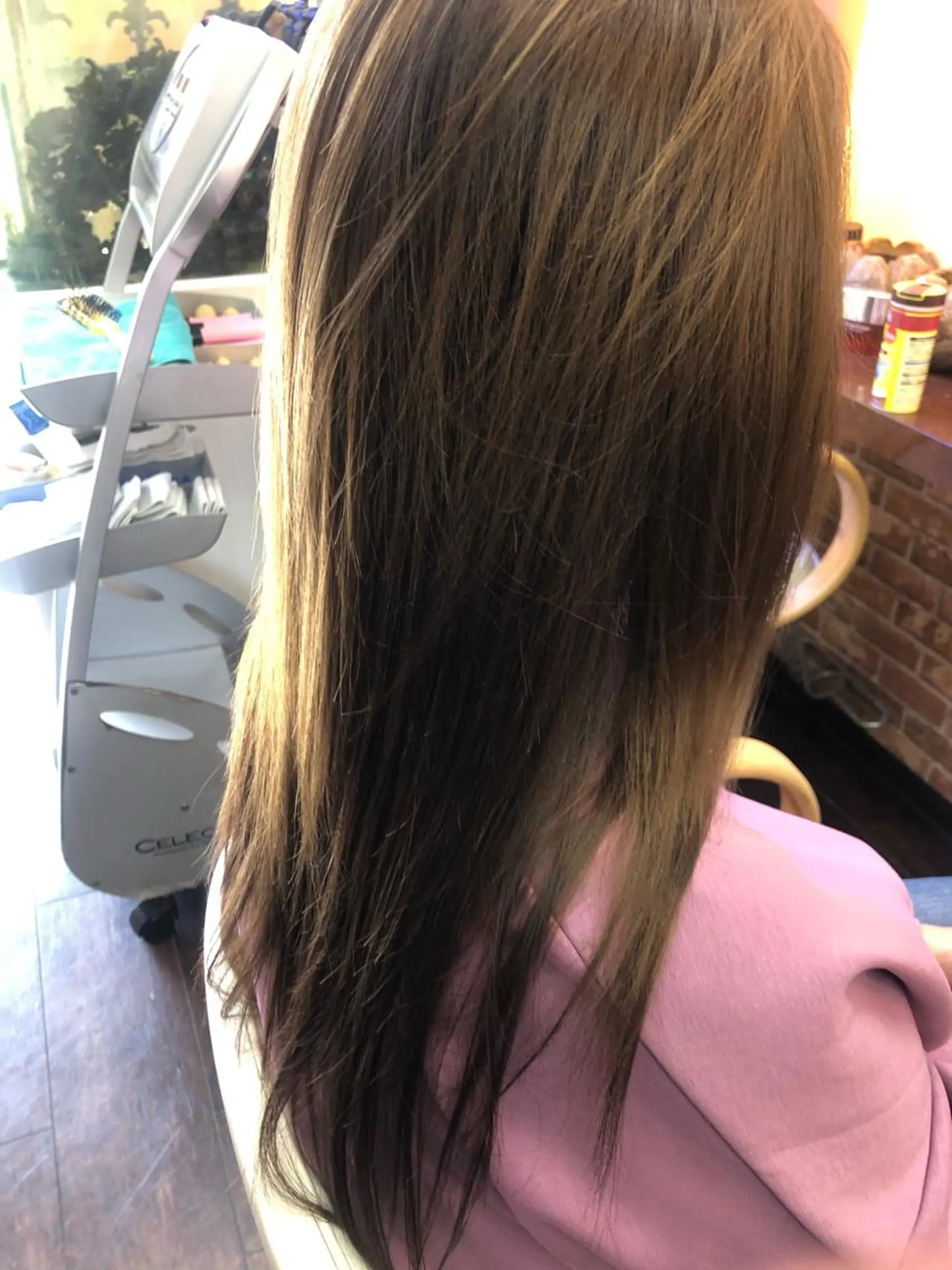 ロング カラー 桧山 真のヘアスタイル