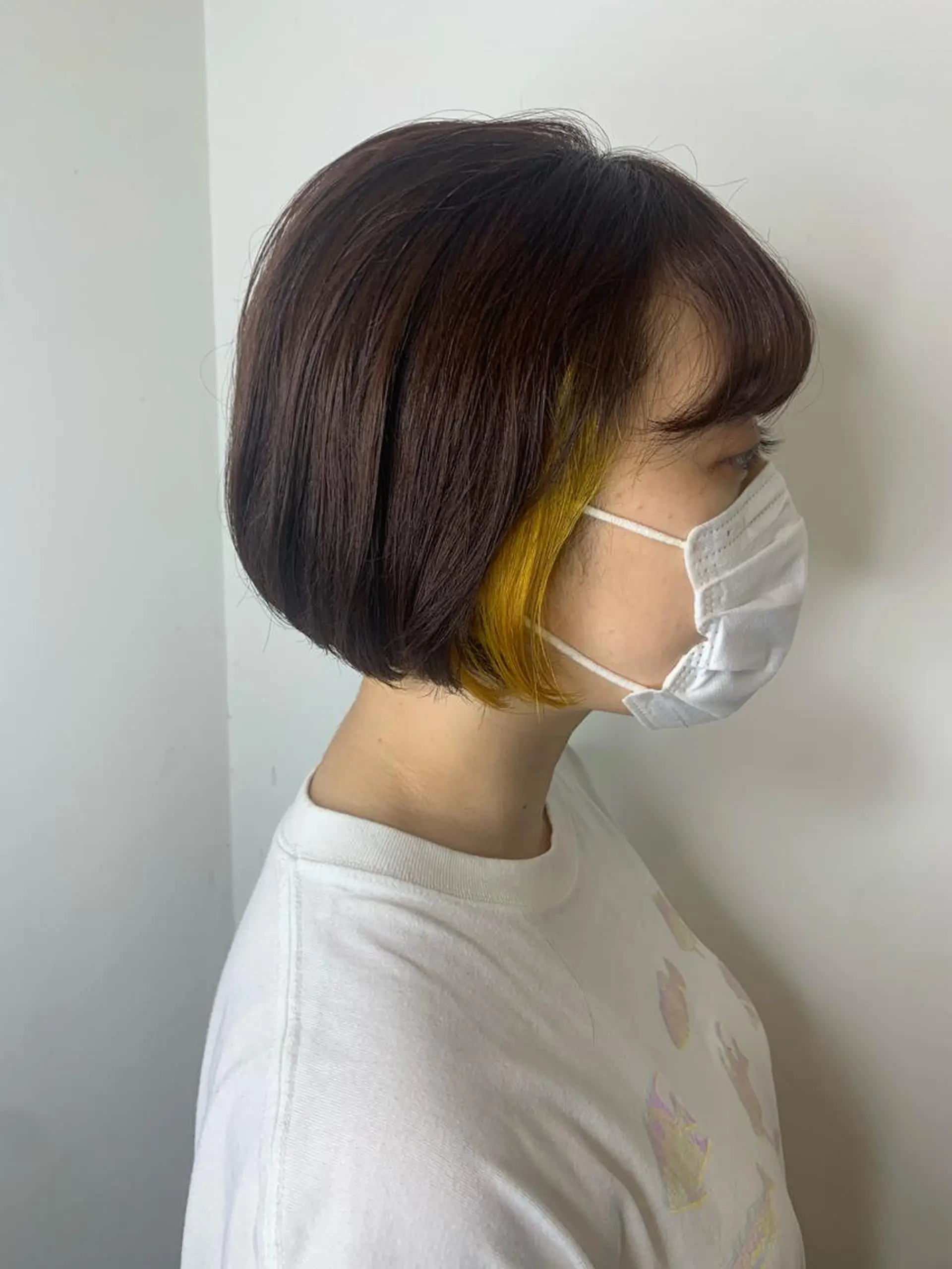 ショート メンズバレイヤージュ 斉藤春のヘアスタイル
