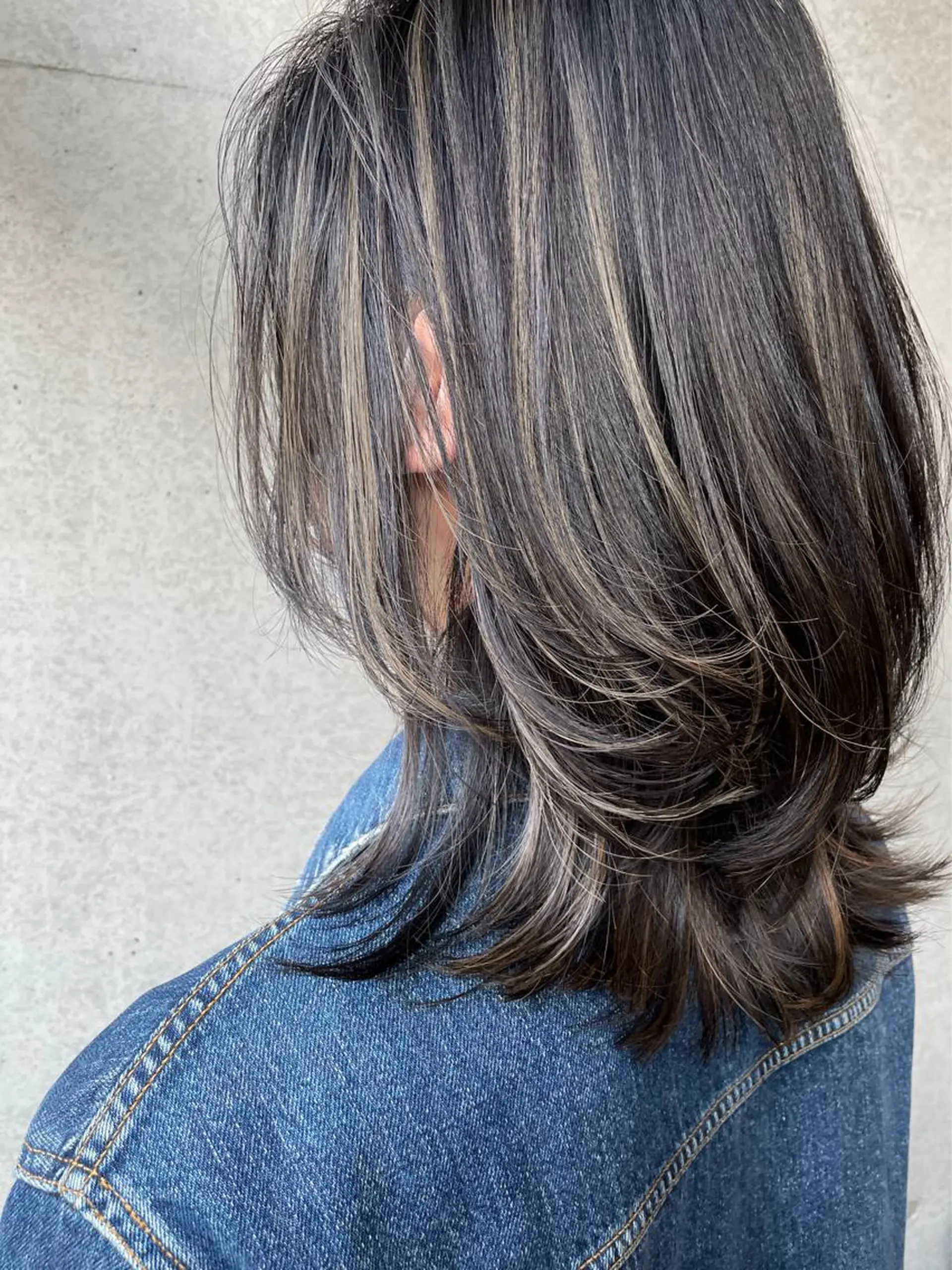 ロング カラー ヘアカラー Reno所属・宮田 凪沙のヘアスタイル