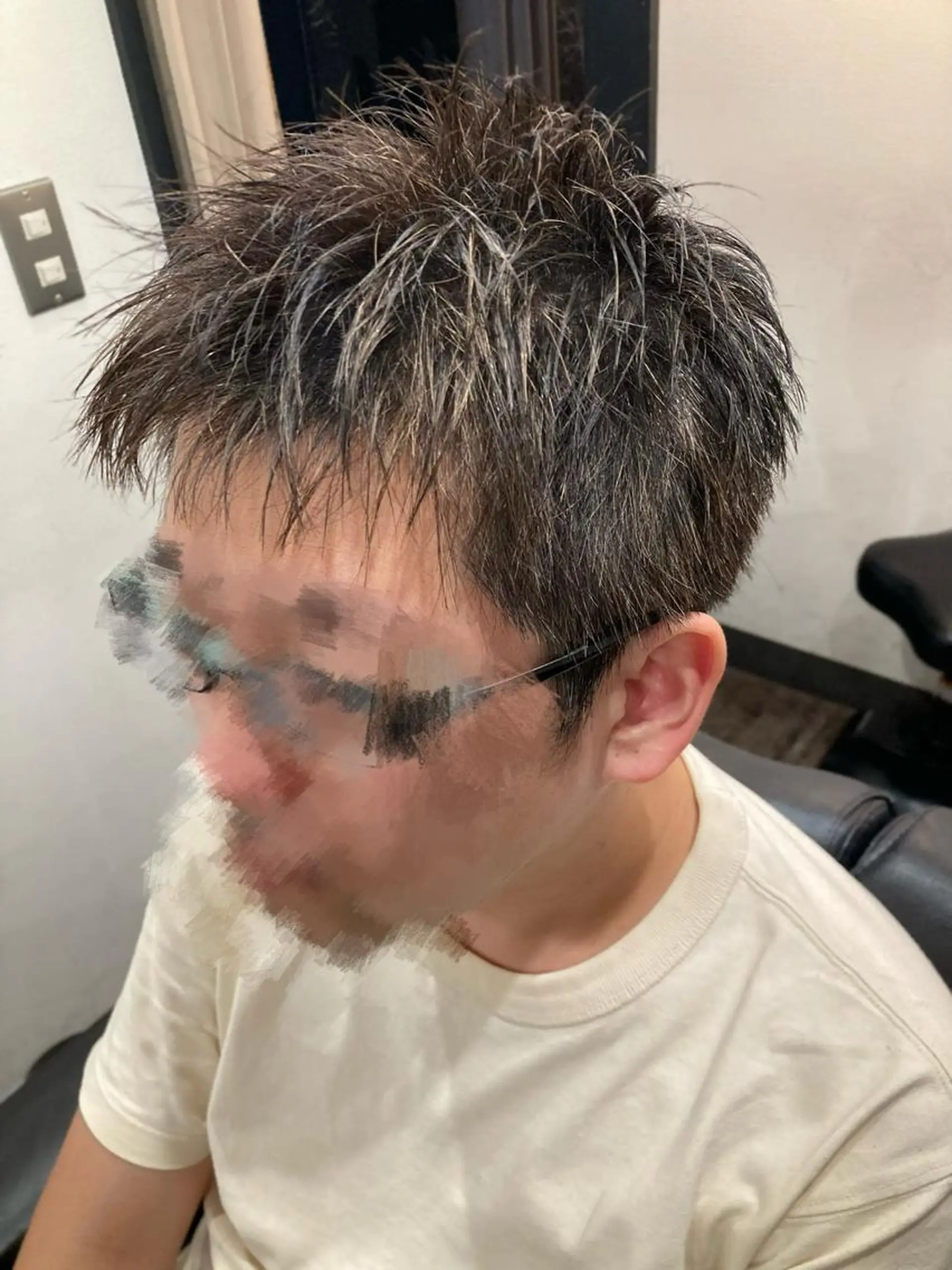 ショート メンズ カット trim渋谷店所属・徒歩3分ビジネスマン カット👦🏻うしだのヘアスタイル