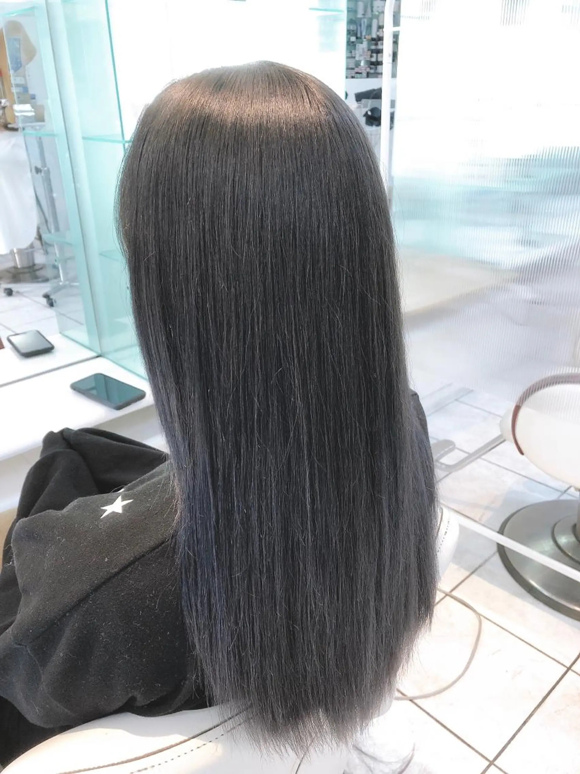 ロング カラー 保住 亮太のヘアスタイル