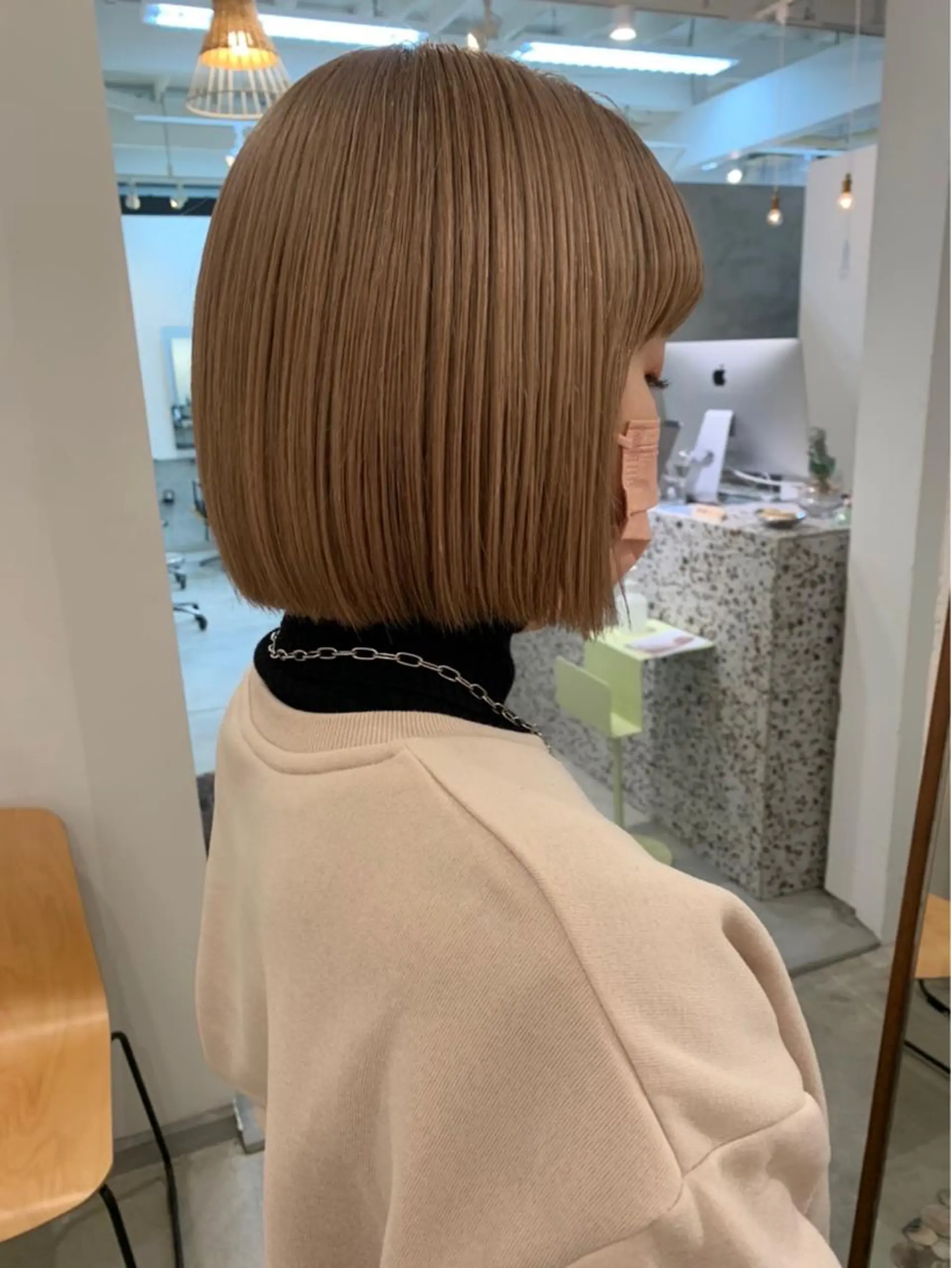 ミディアム ALLYS 渋谷店所属・最高級の艶のある カラーmei🎨のヘアスタイル