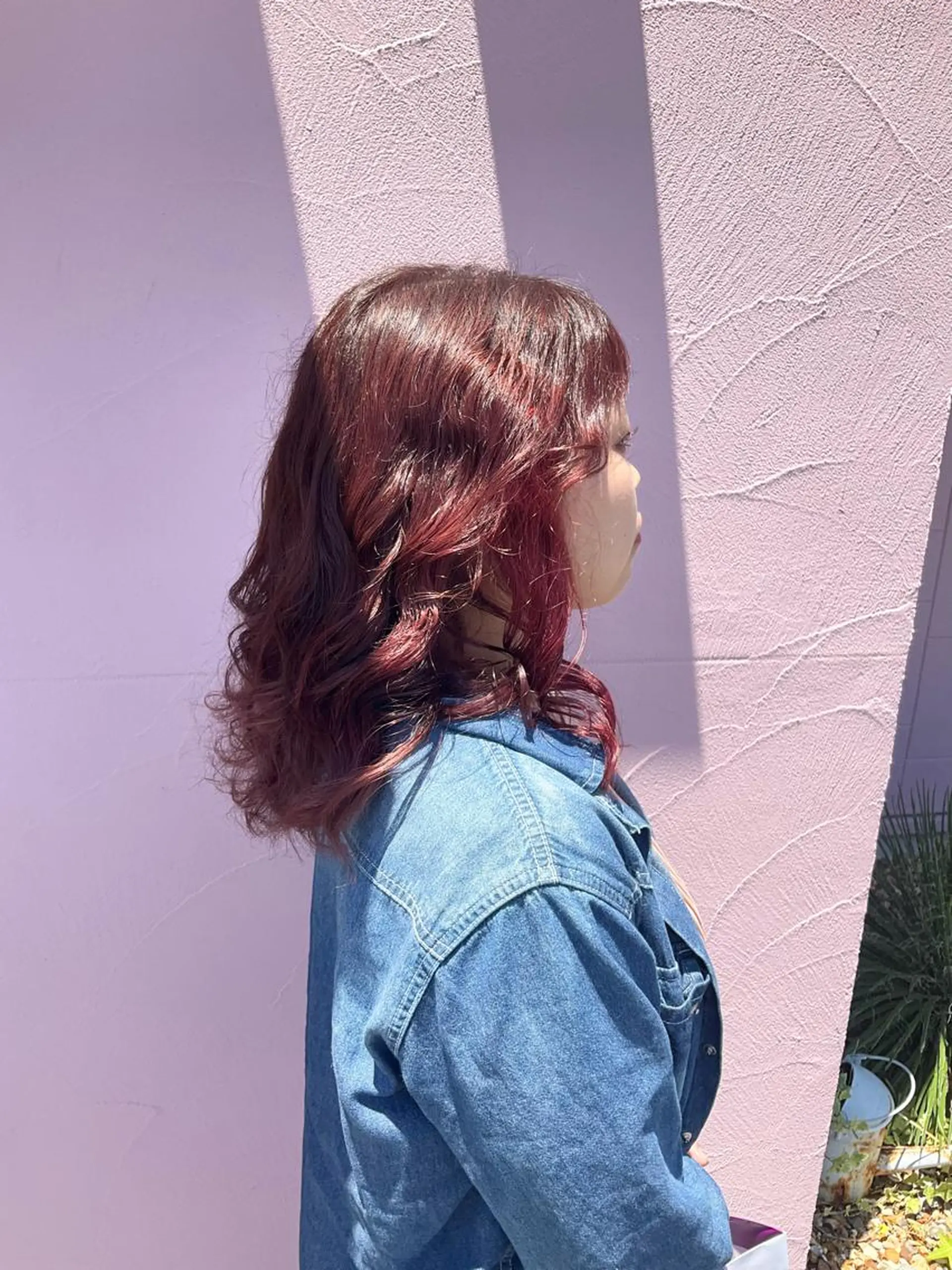 セミロング カラー れいな🌼 ボブ･艶カラー🌼のヘアスタイル