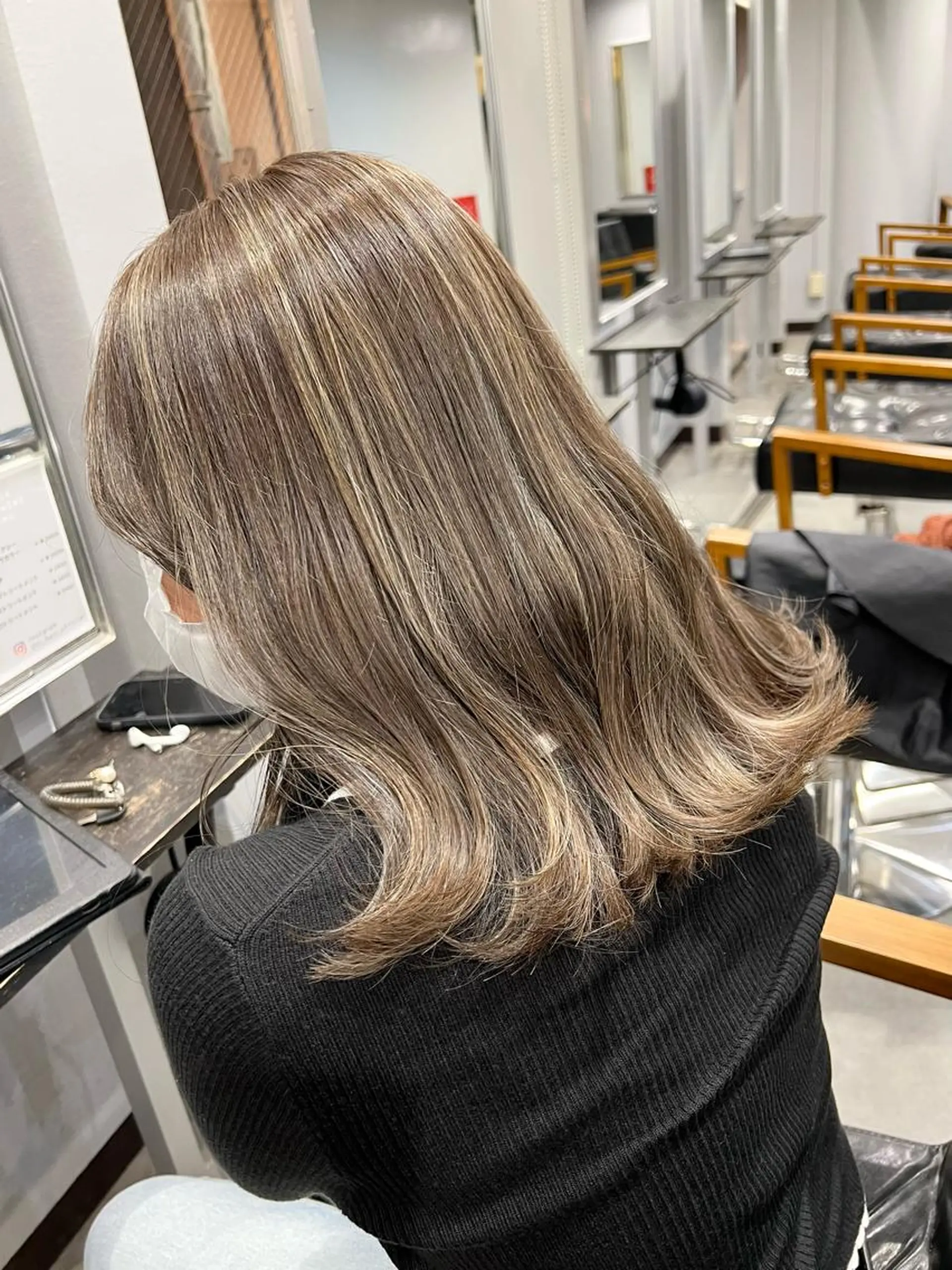 ミディアム ヘアカラー トリートメント Bear(ベア)所属・KYOKO 【Bear】のヘアスタイル