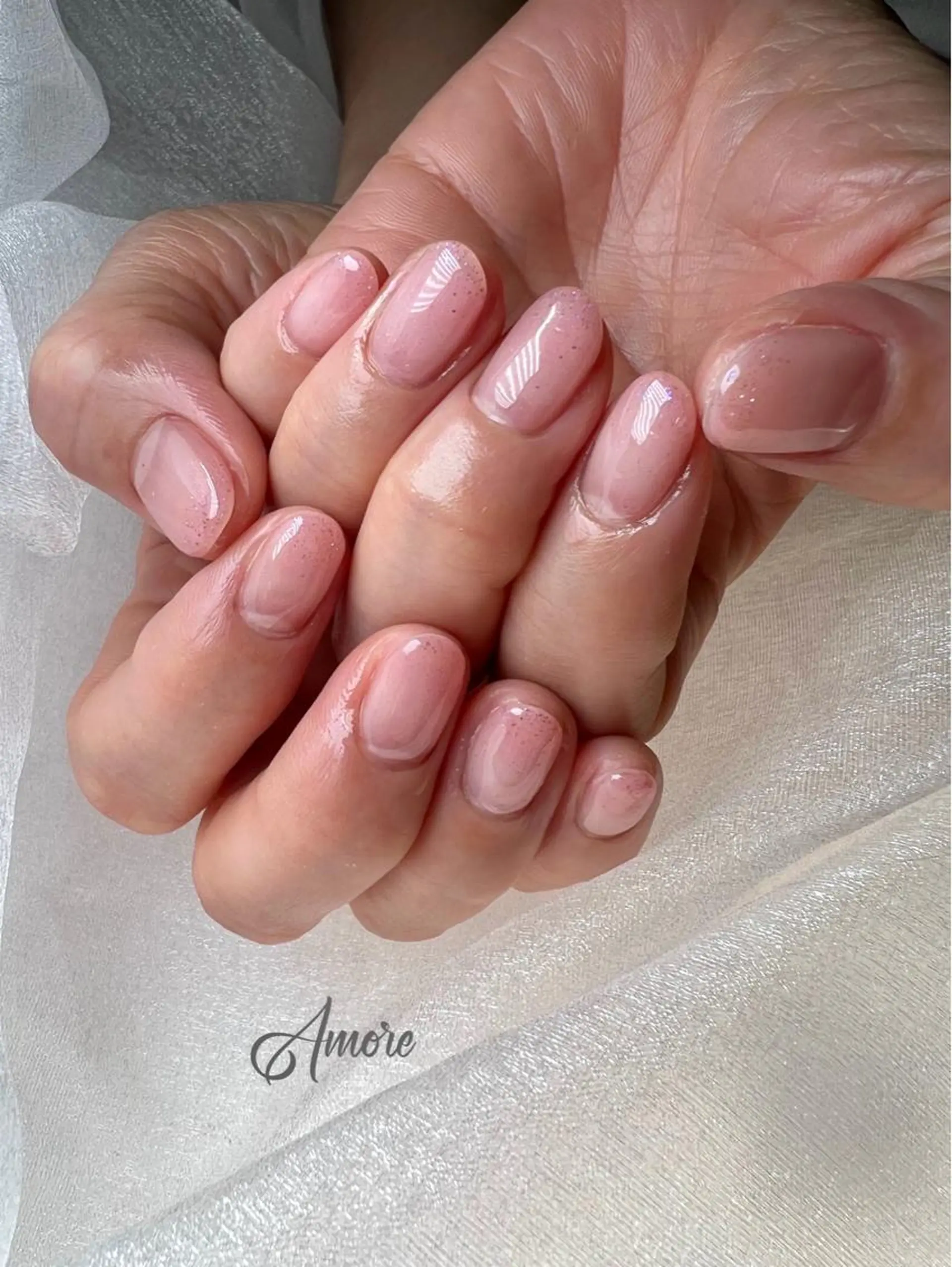 ネイル ジェルネイル 韓国ネイル ミラーネイル オフィスネイル パラジェル You kyehwaのネイルデザイン