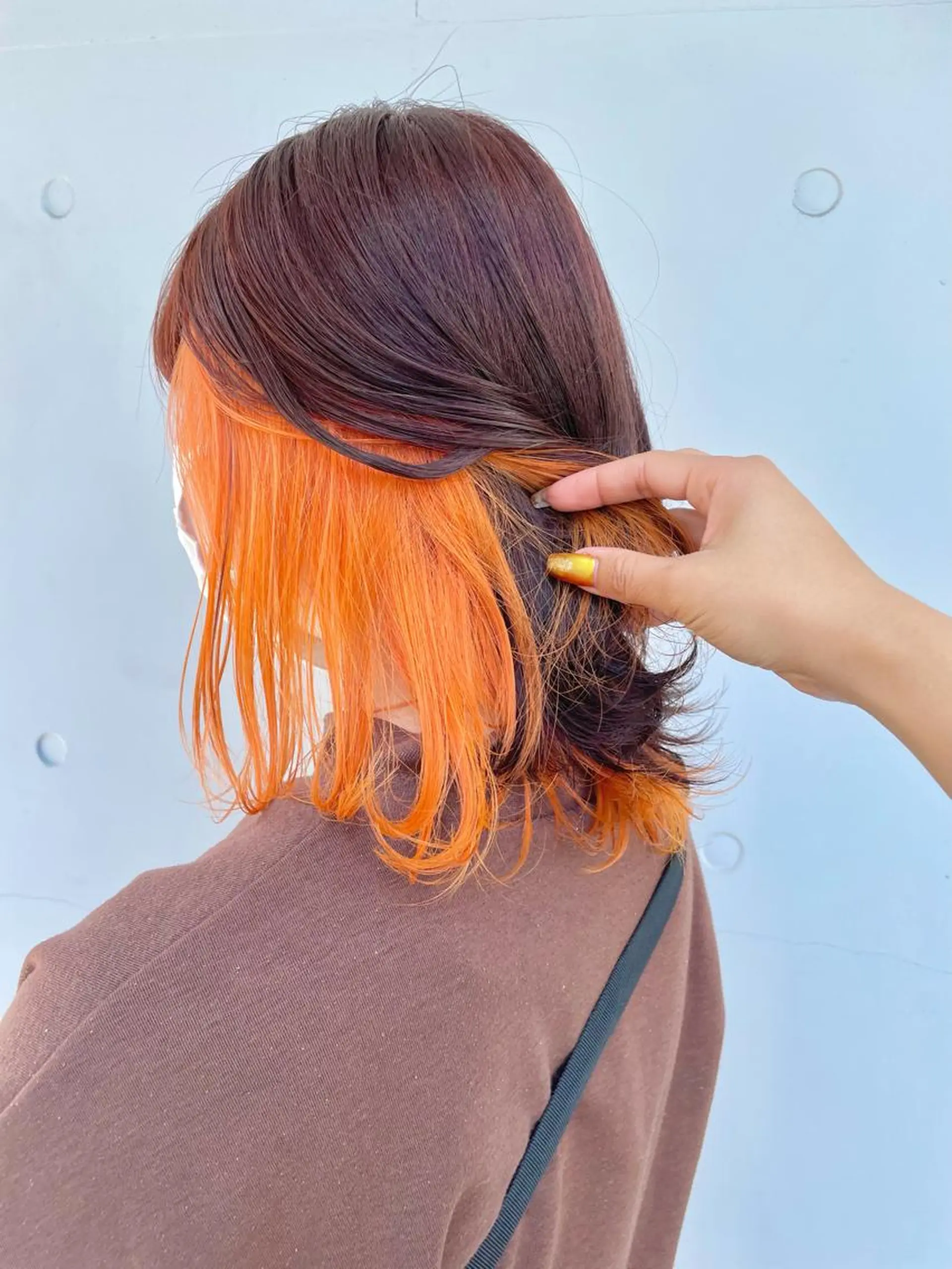 ミディアム カラー ヘアカラー トリートメント もにか🌞原宿/渋谷 🌝ブリーチカラーのヘアスタイル