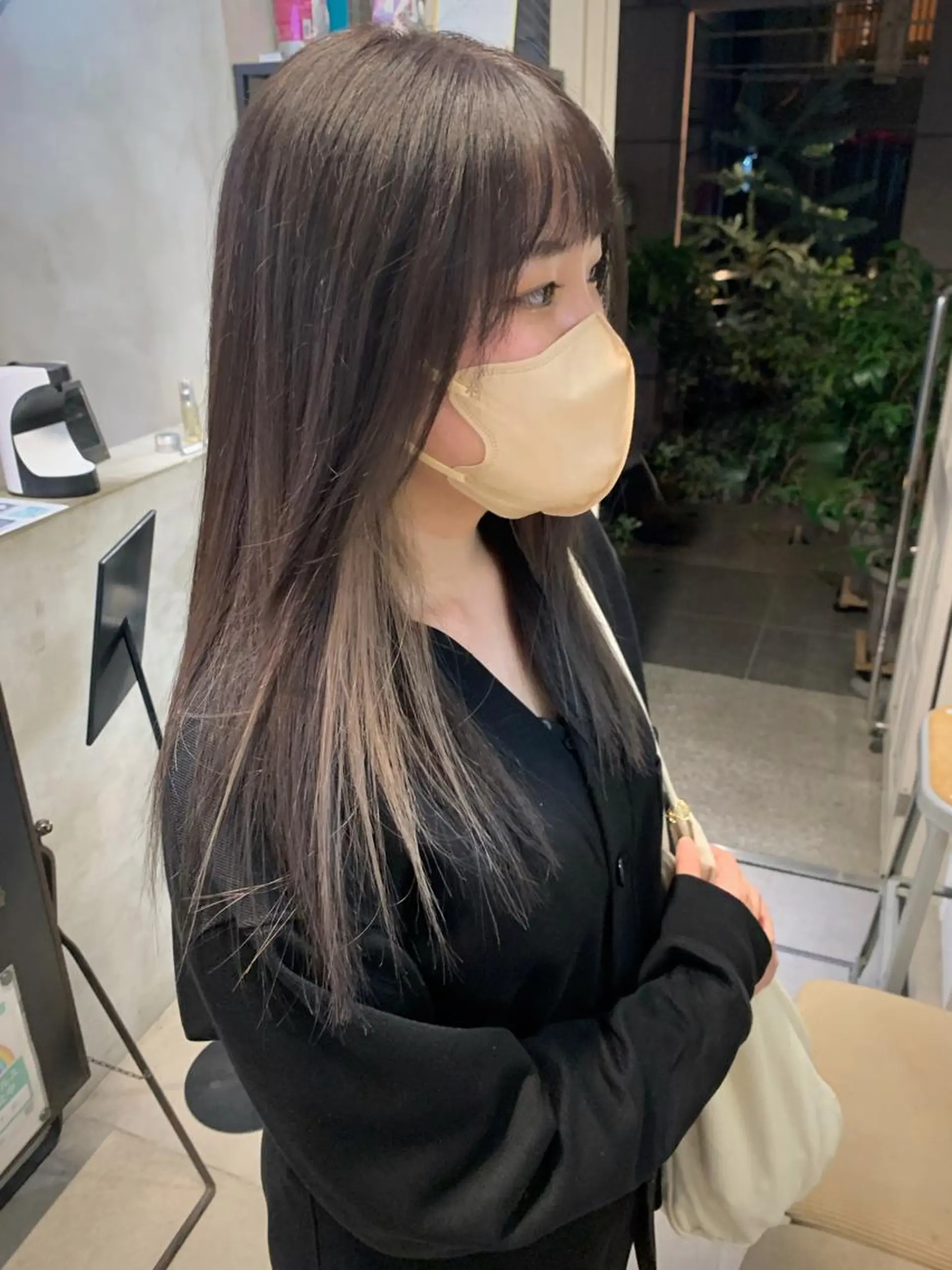 ロング カラー REINA☁️透明感 カラー/ぷつっと♡のヘアスタイル