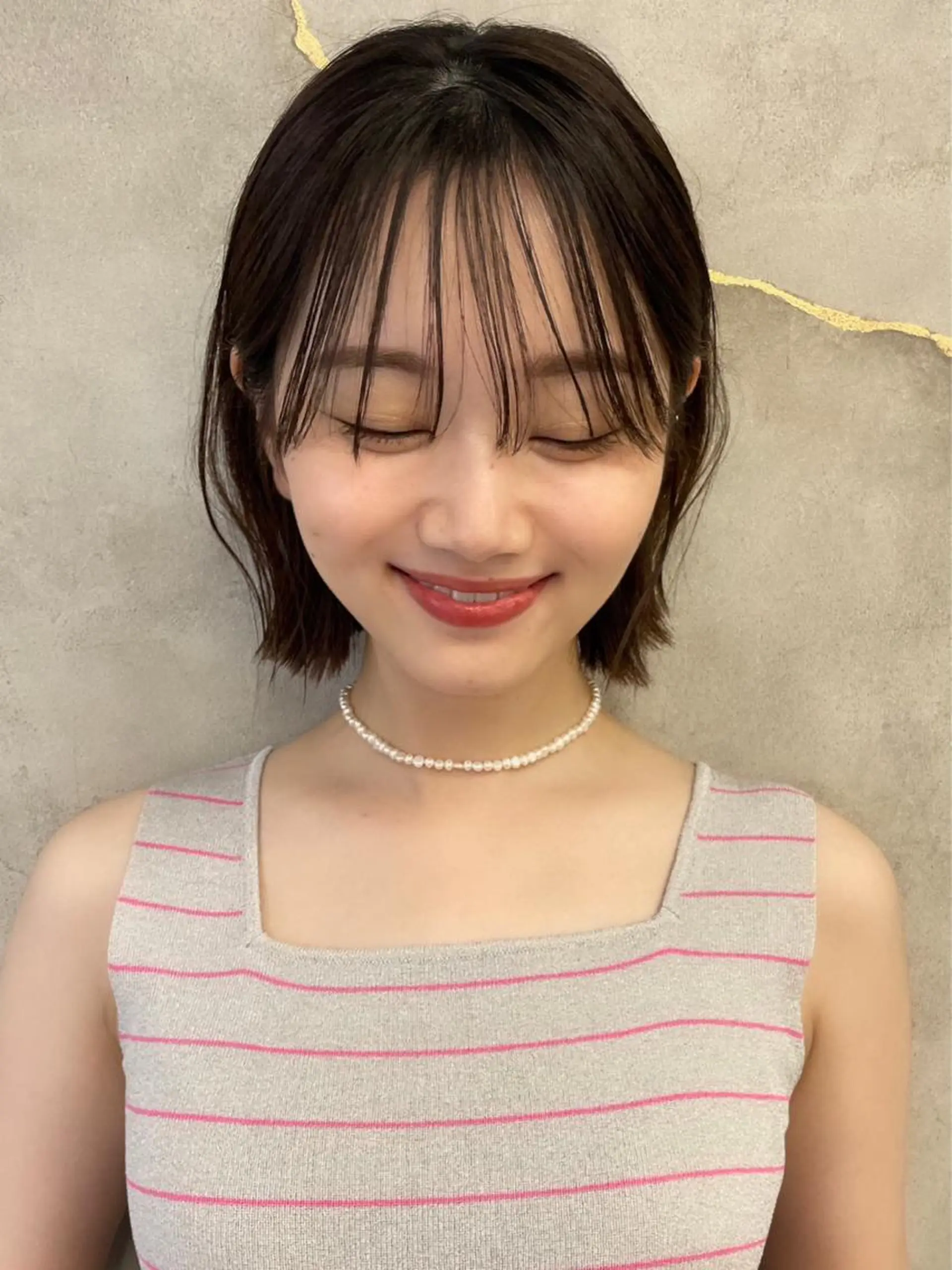 ショート カラー ロンドネートゥル所属・Londnaitre MAHOのヘアスタイル