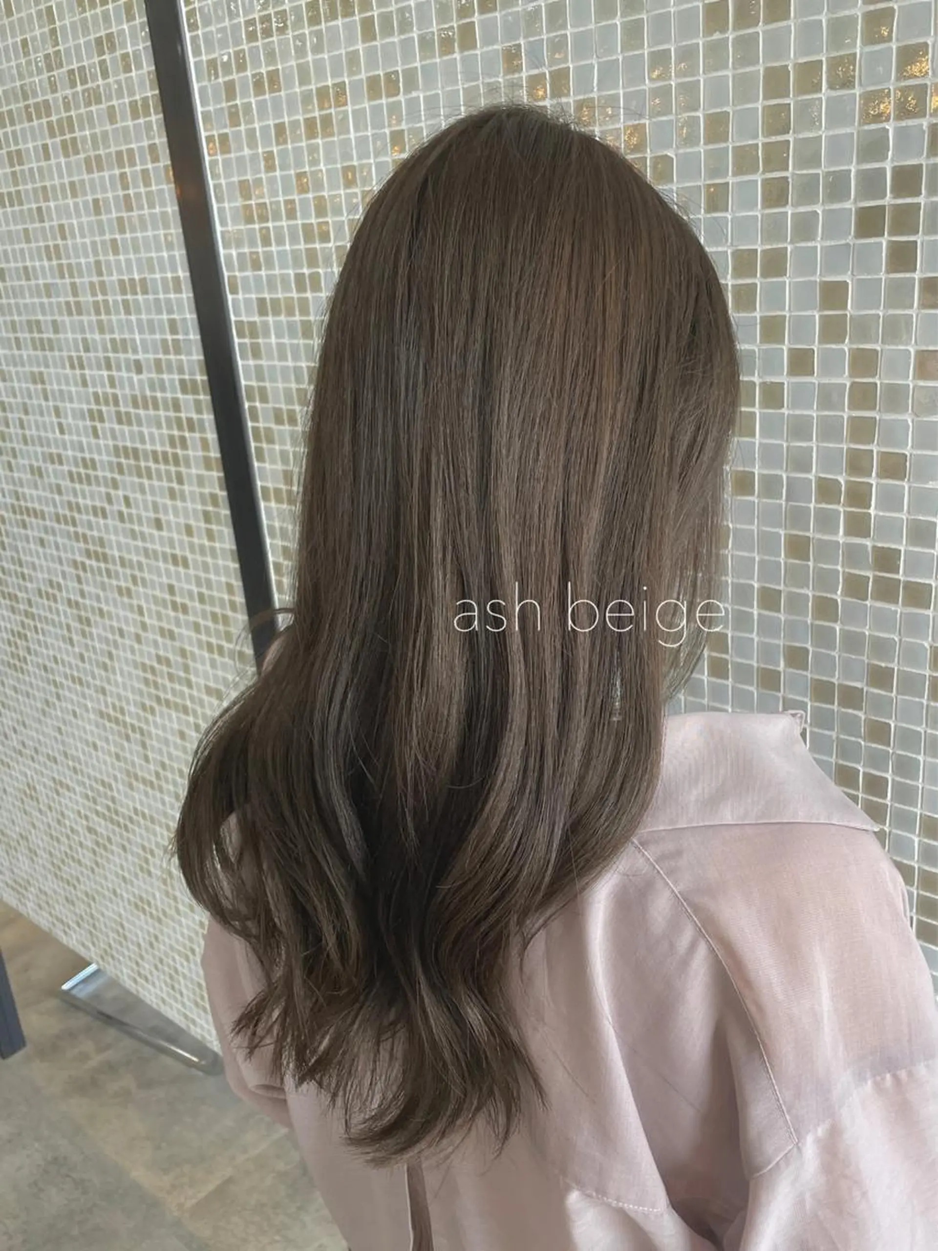 ロング カラー アッシュ ベージュカラー 透明感カラー CANNA所属・CANNA/ SAEのその他イメージ