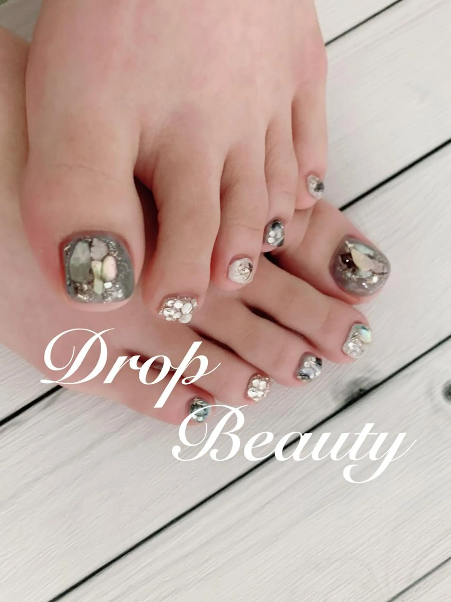 ネイル フットネイル ジェルネイル ネイリストアカデミー 田中のネイルデザイン