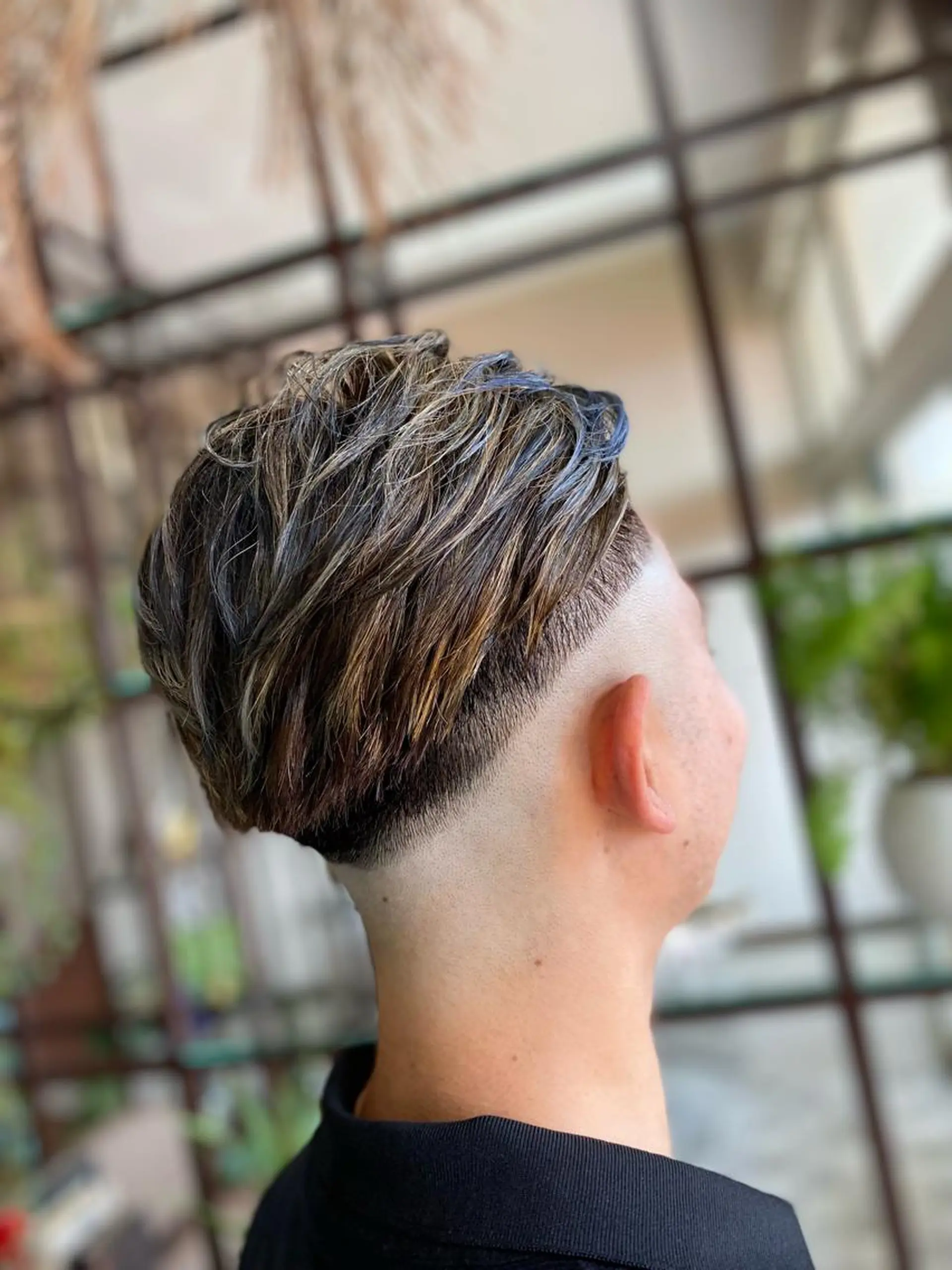 ショート カラー グラデーションカラー ハイライトカラー ハイライト カット ヘアカラー Style Tのヘアスタイル