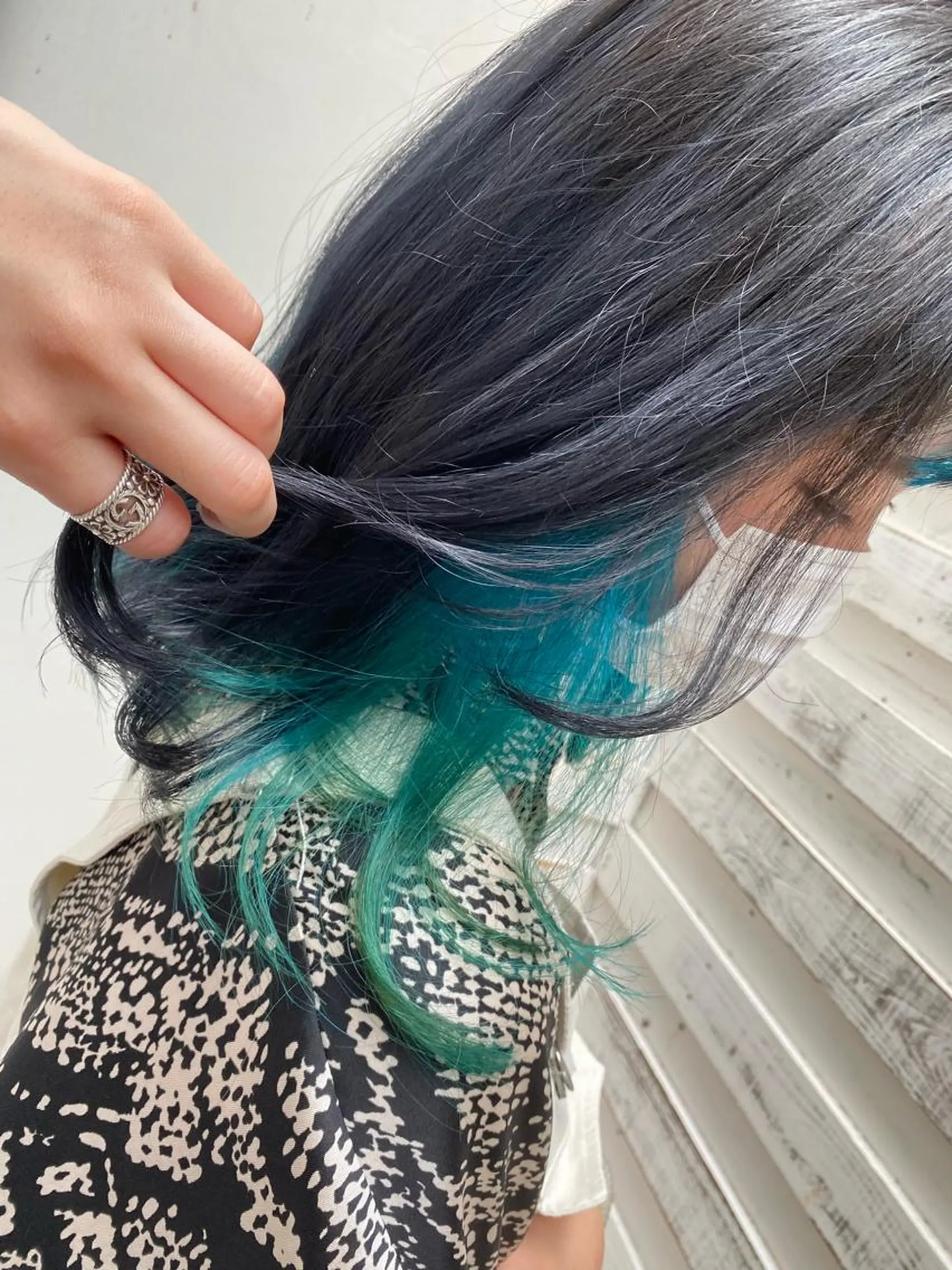 セミロング カラー ヘアアレンジ 指名支持率NO.1 スタイリストのヘアスタイル