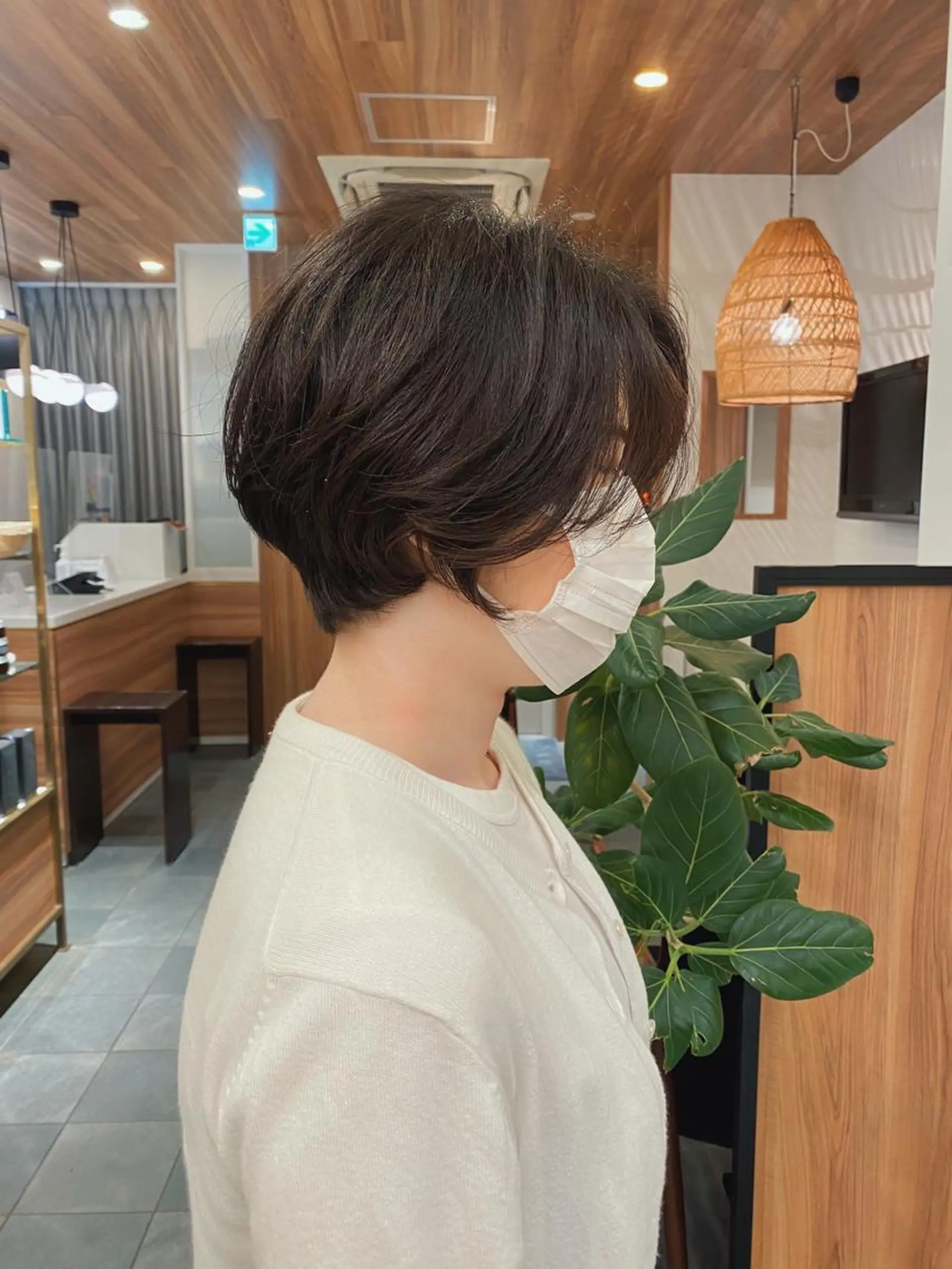 ショート カラー パーマ ニュアンスパーマ TYCHE GINZA所属・🍃服部 雅哉🍃銀座◎のヘアスタイル
