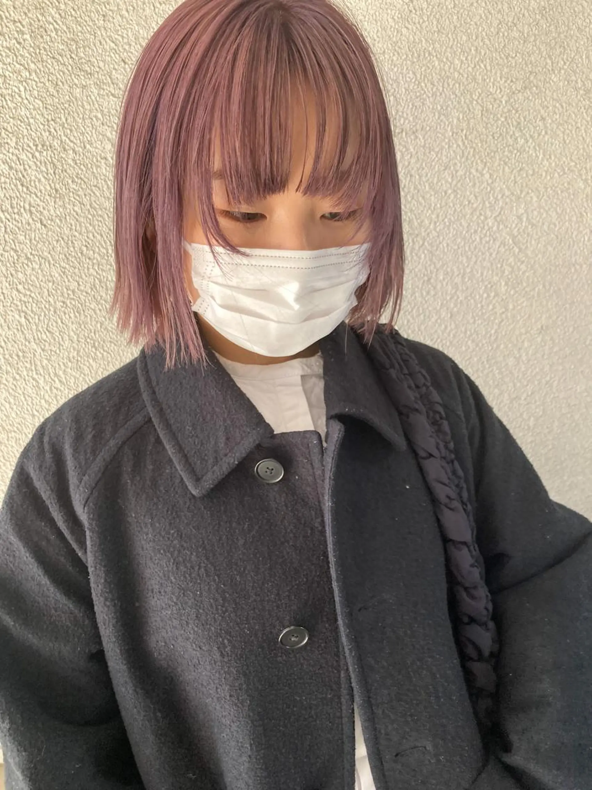 ショート カラー ブリーチ ラベンダーカラー カット ヘアカラー お洒落ベージュ🤎 代官山shibukiのヘアスタイル