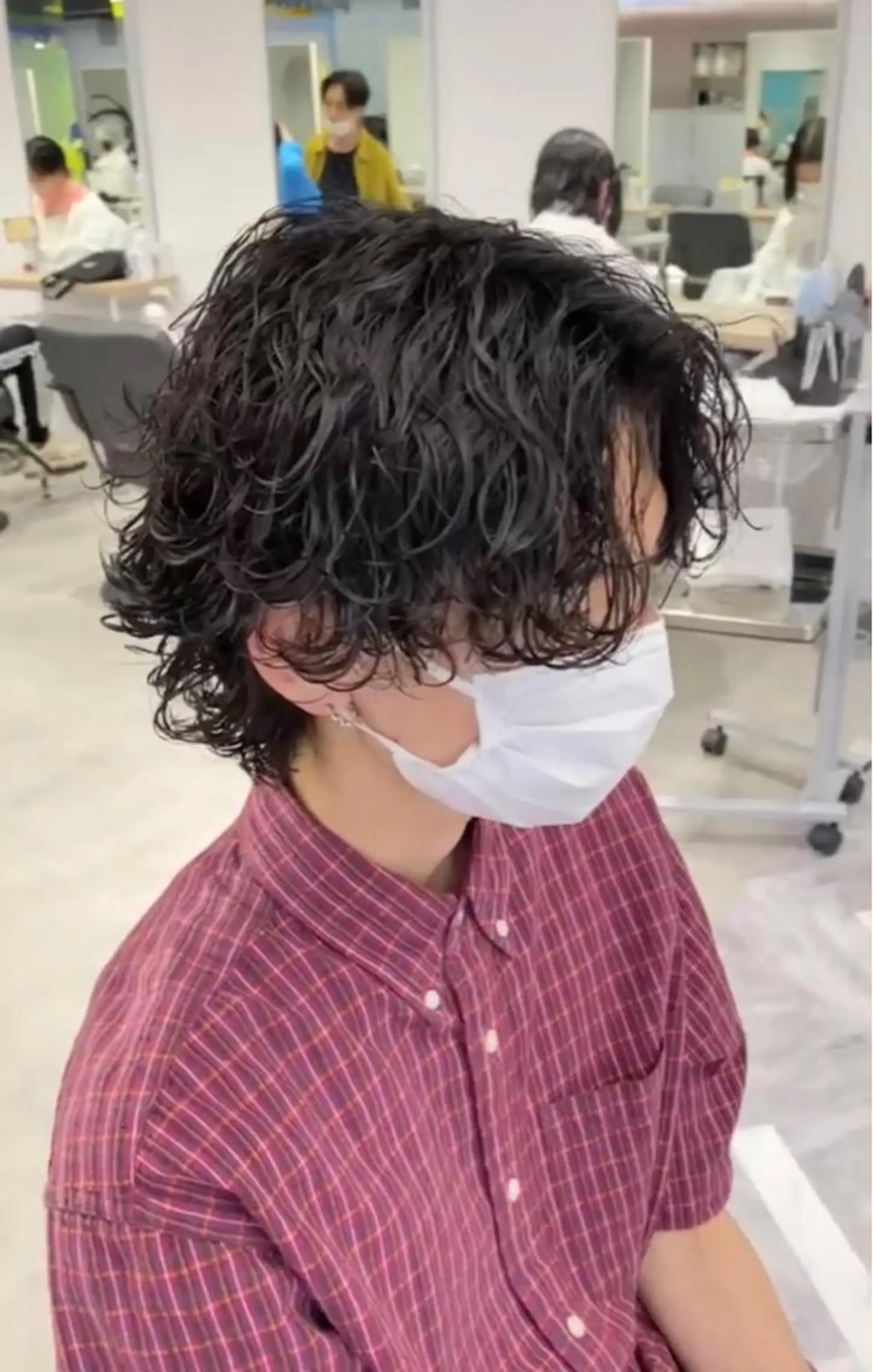 パーマ メンズ 新宿【メンズパーマ】 塩澤太一のヘアスタイル