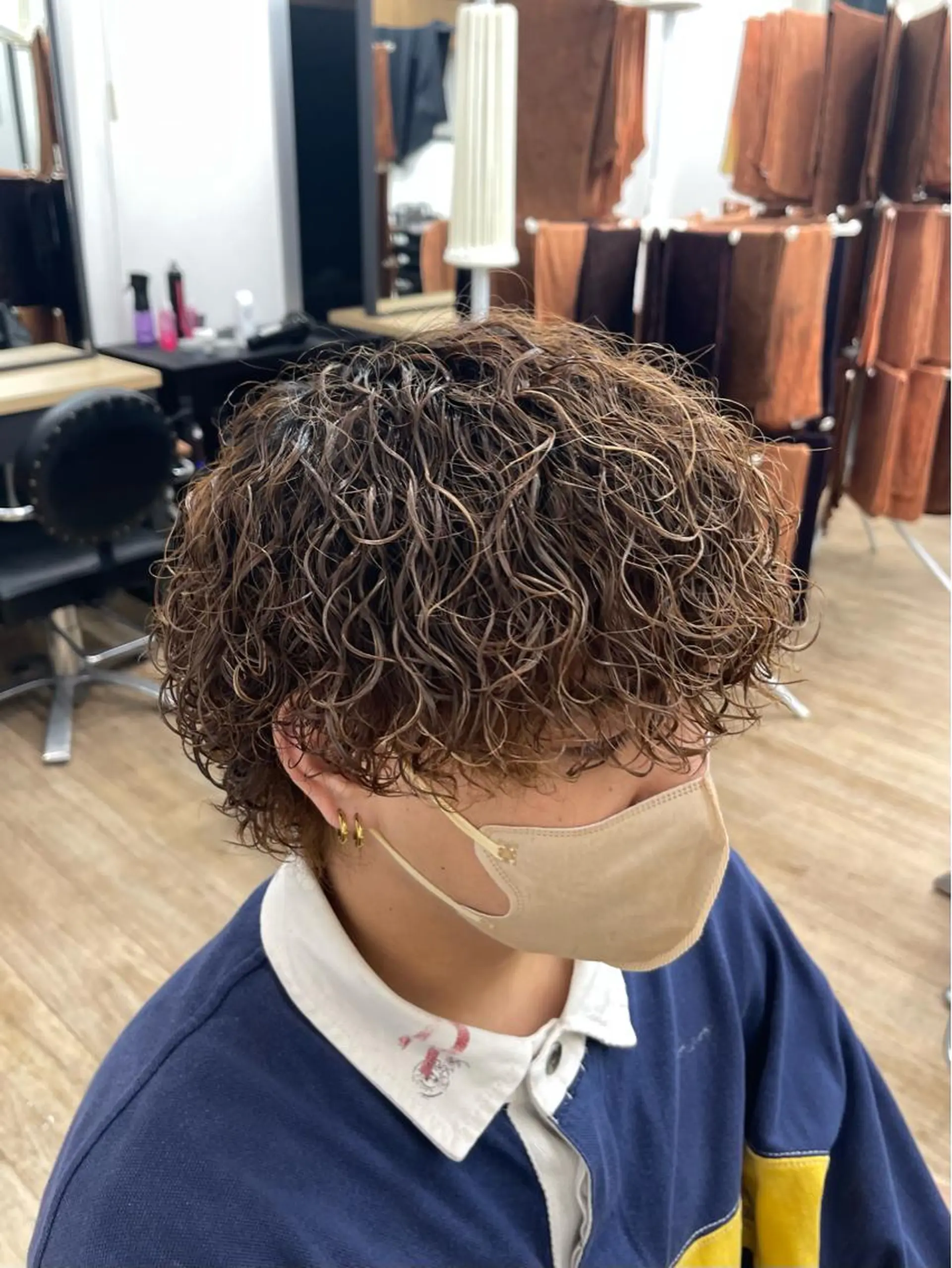 メンズ メンズパーマ 浜野 泰斗のヘアスタイル