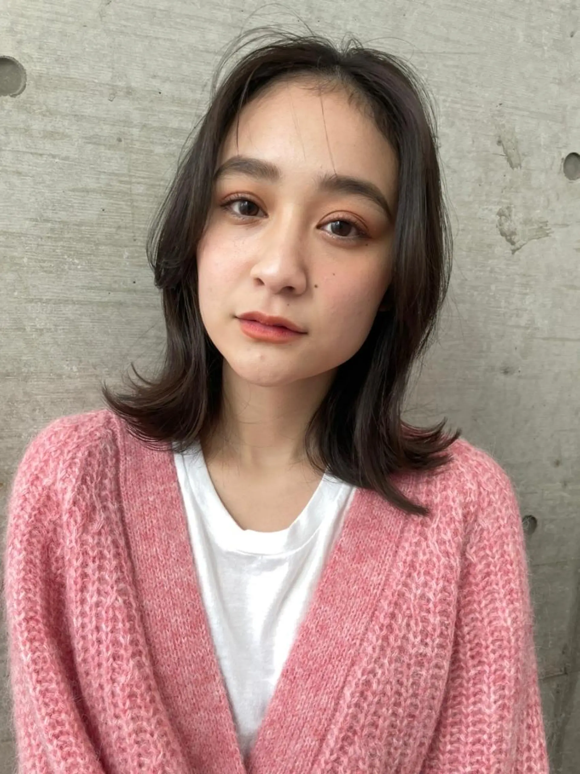 セミロング 韓国ヘア🇰🇷 Misuzuのヘアスタイル