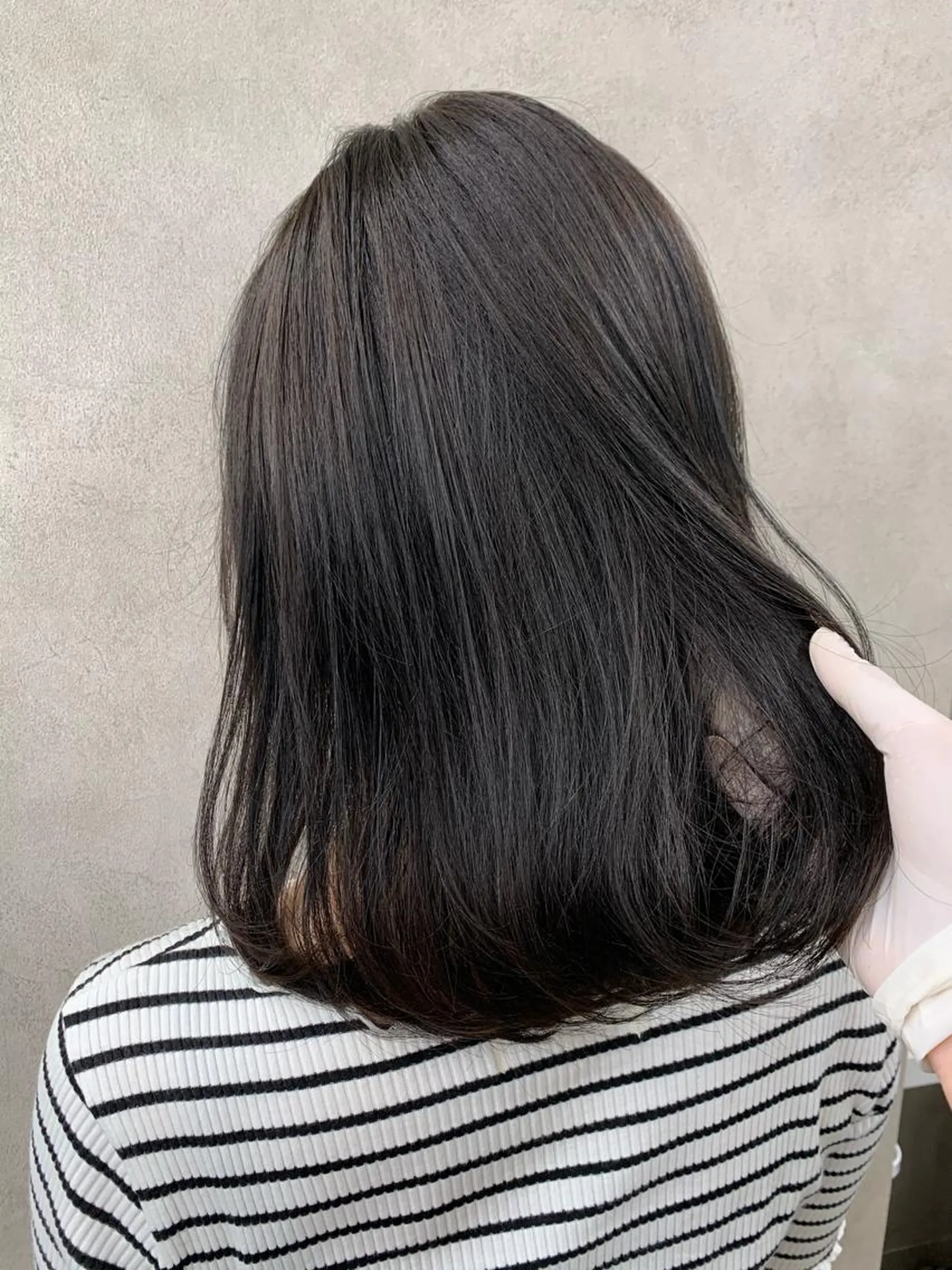 ミディアム カット ヘアカラー 【美容室が苦手な方 専問美容室】MIHOのヘアスタイル