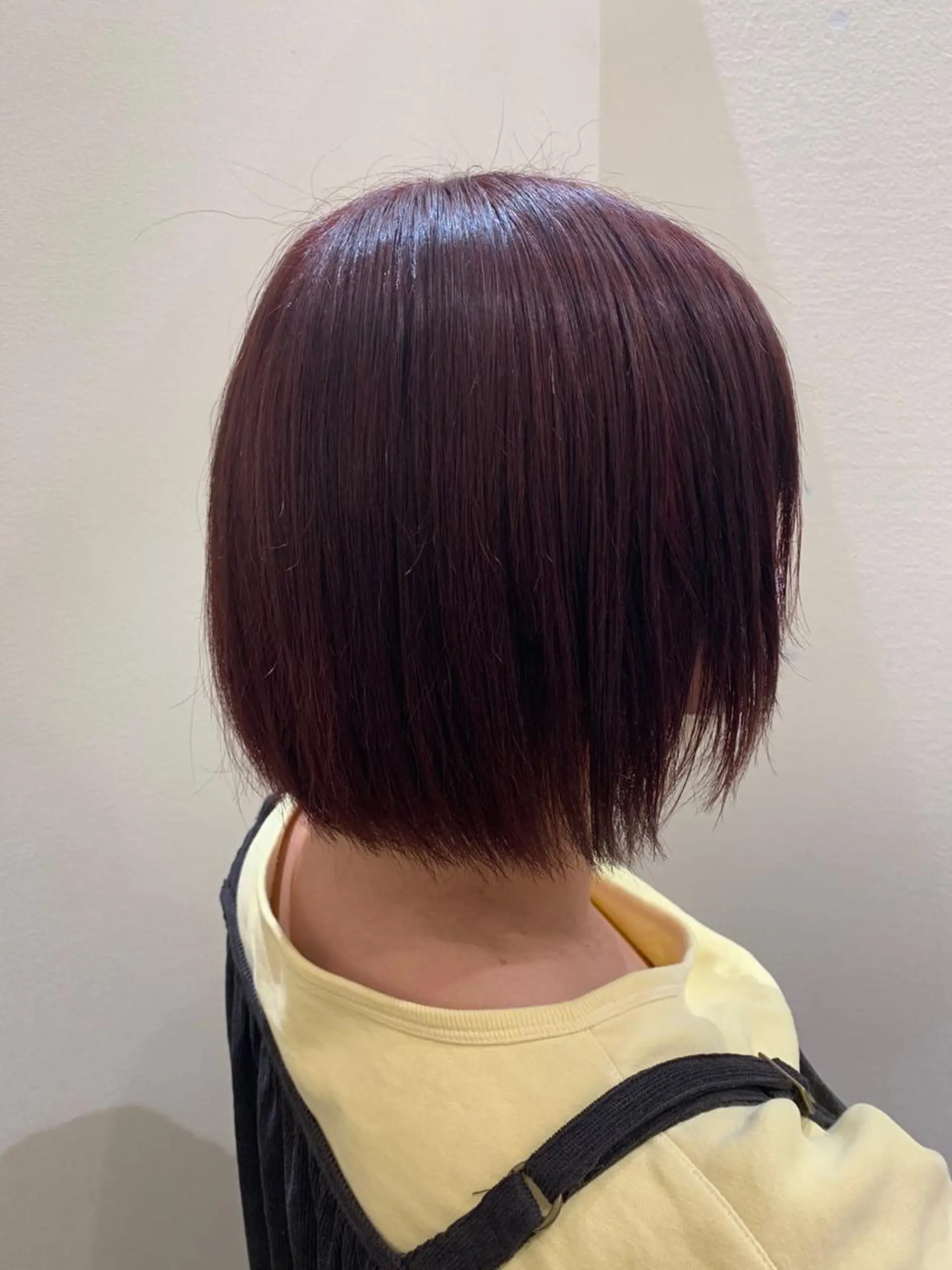 ミディアム カラー ブラウンカラー ピンクカラー ピンクブラウン 🍓おかだ ゆい🍓のヘアスタイル