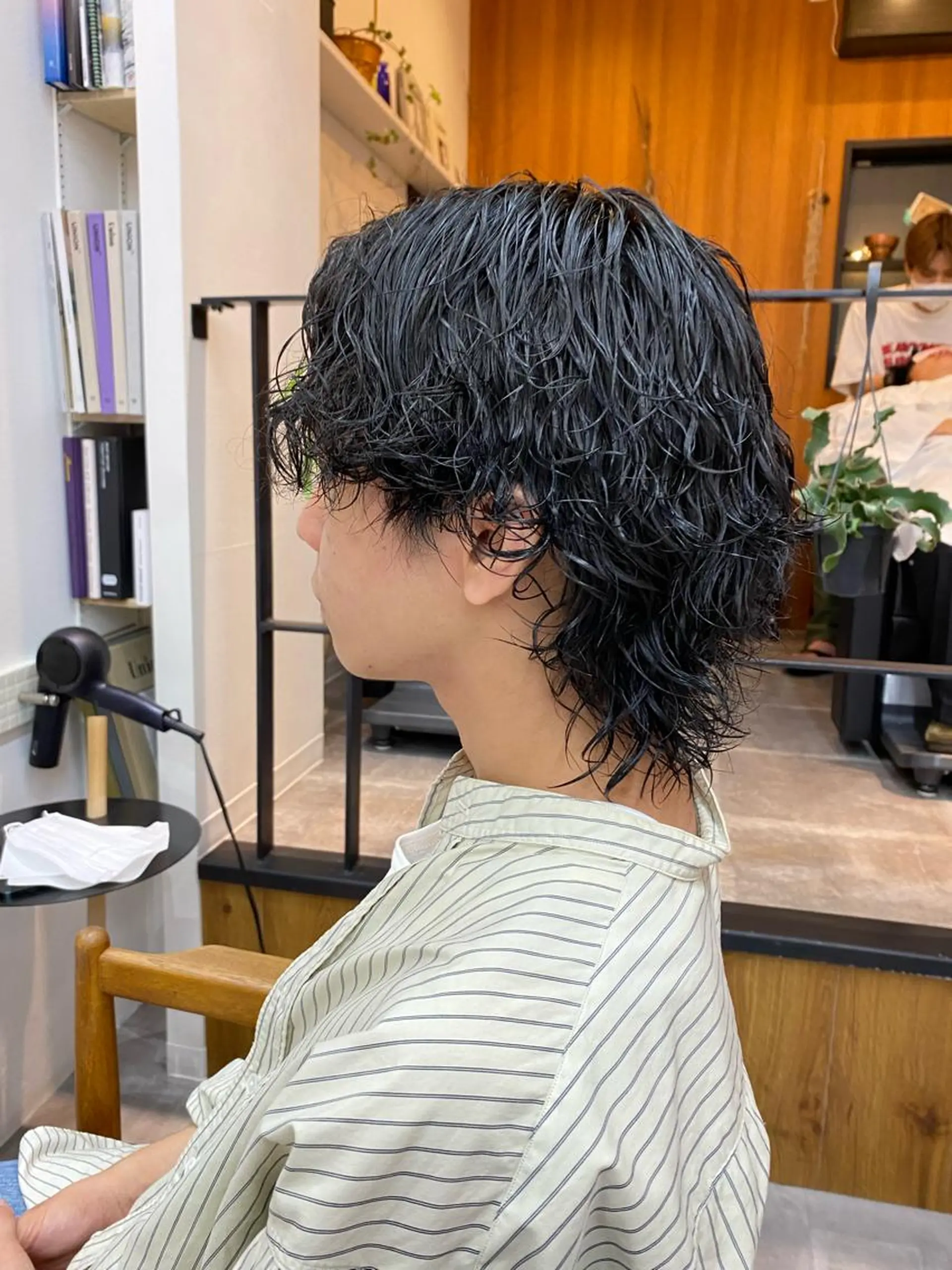 ミディアム ダウンパーマ 【sity.ザイク】のヘアスタイル