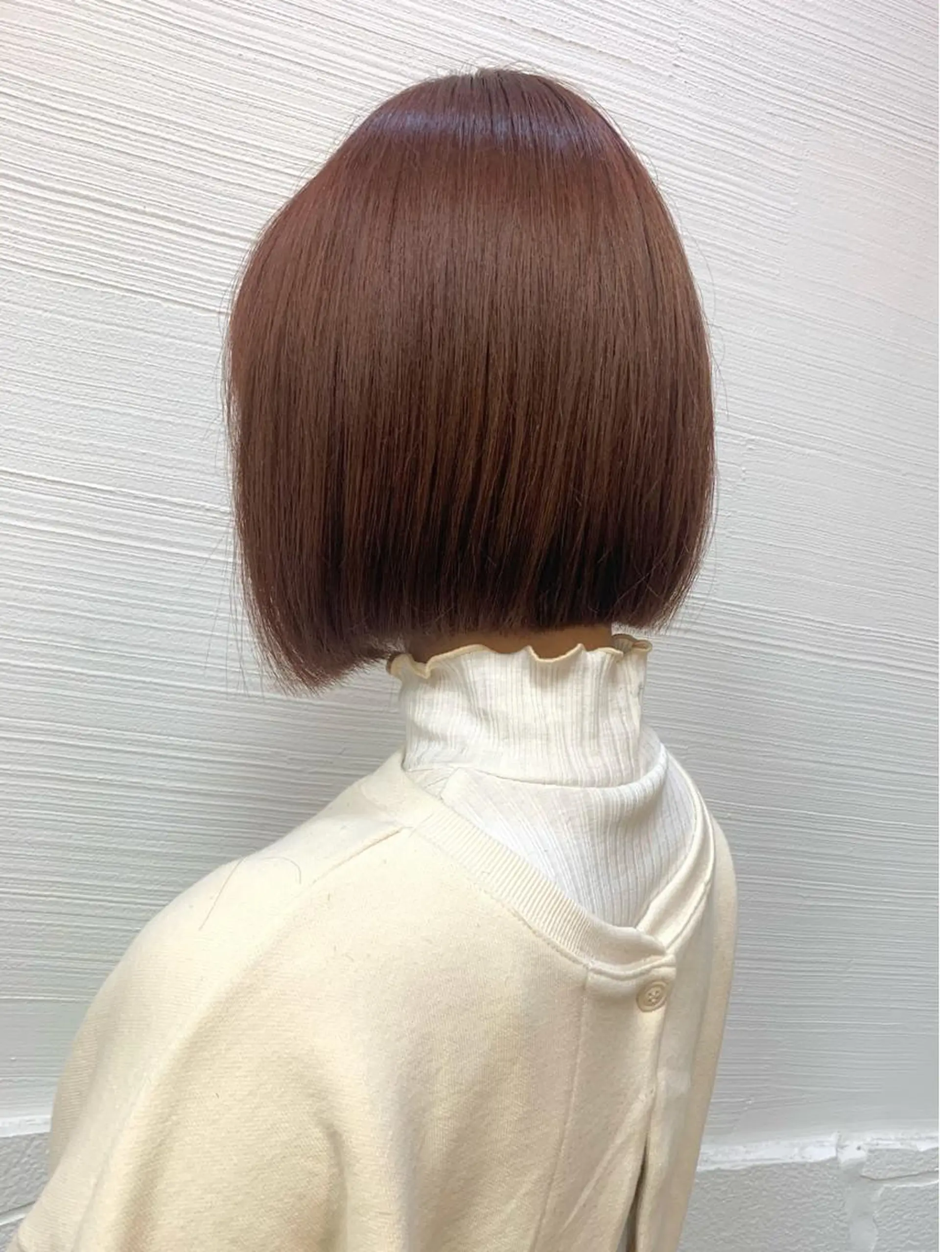 ショート カラー ベージュカラー オレンジ オレンジベージュ LUMO所属・矢野 晃平のヘアスタイル