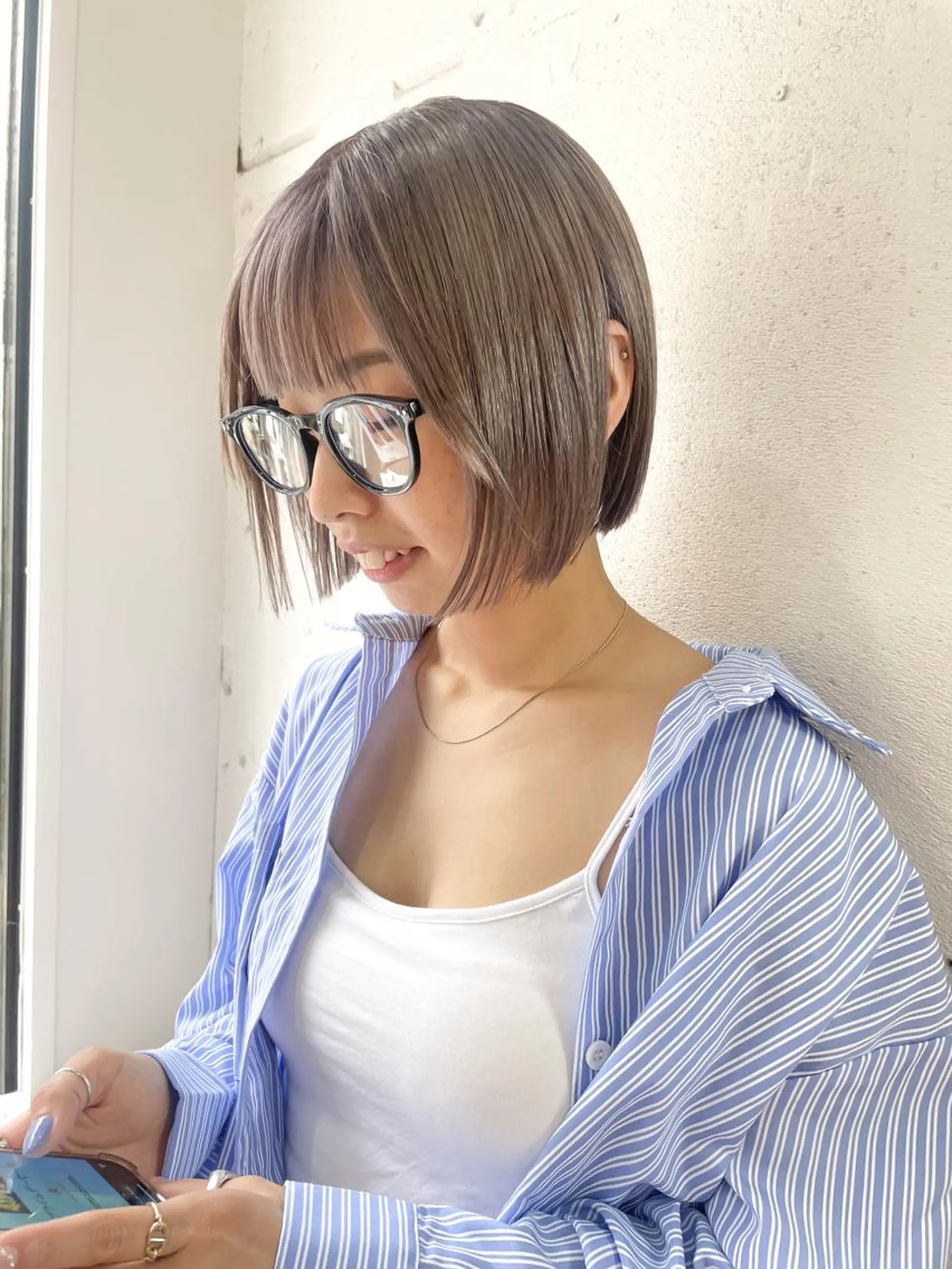 ショート ヘアカラー トリートメント HAIR WORKS HELM所属・ショート✨ボブ✨代表 新田見美仁のヘアスタイル