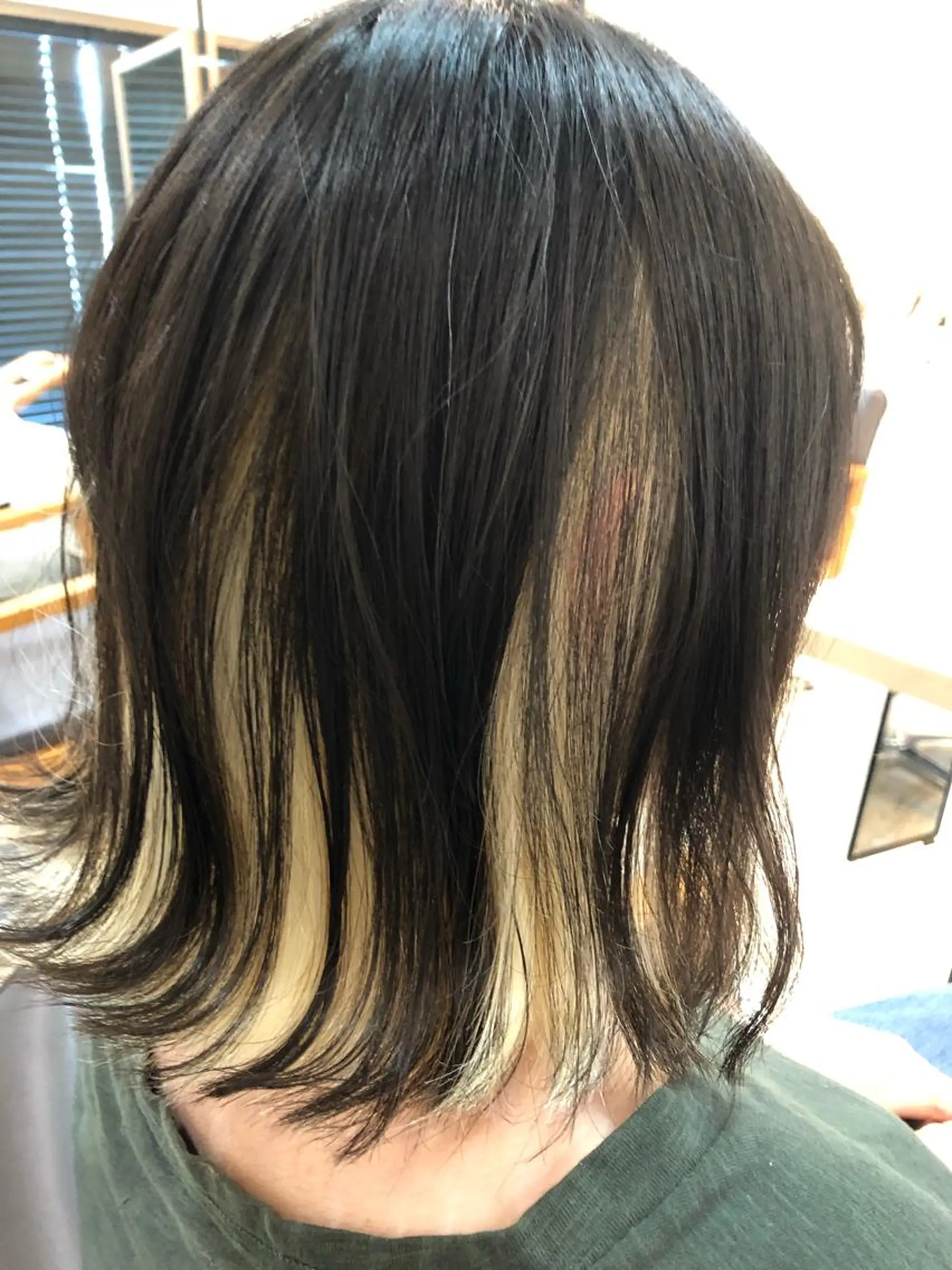 ミディアム カラー ブリーチ 柏/春日竜次 /髪質改善縮毛矯正のヘアスタイル