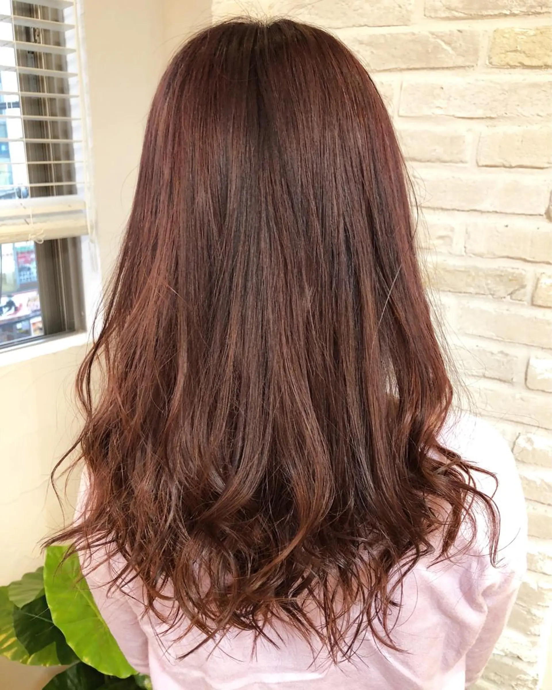 ミディアム カラー ヘアアレンジ ラベンダーカラー ピンクカラー ピンクラベンダー 遠藤 拓馬のヘアスタイル