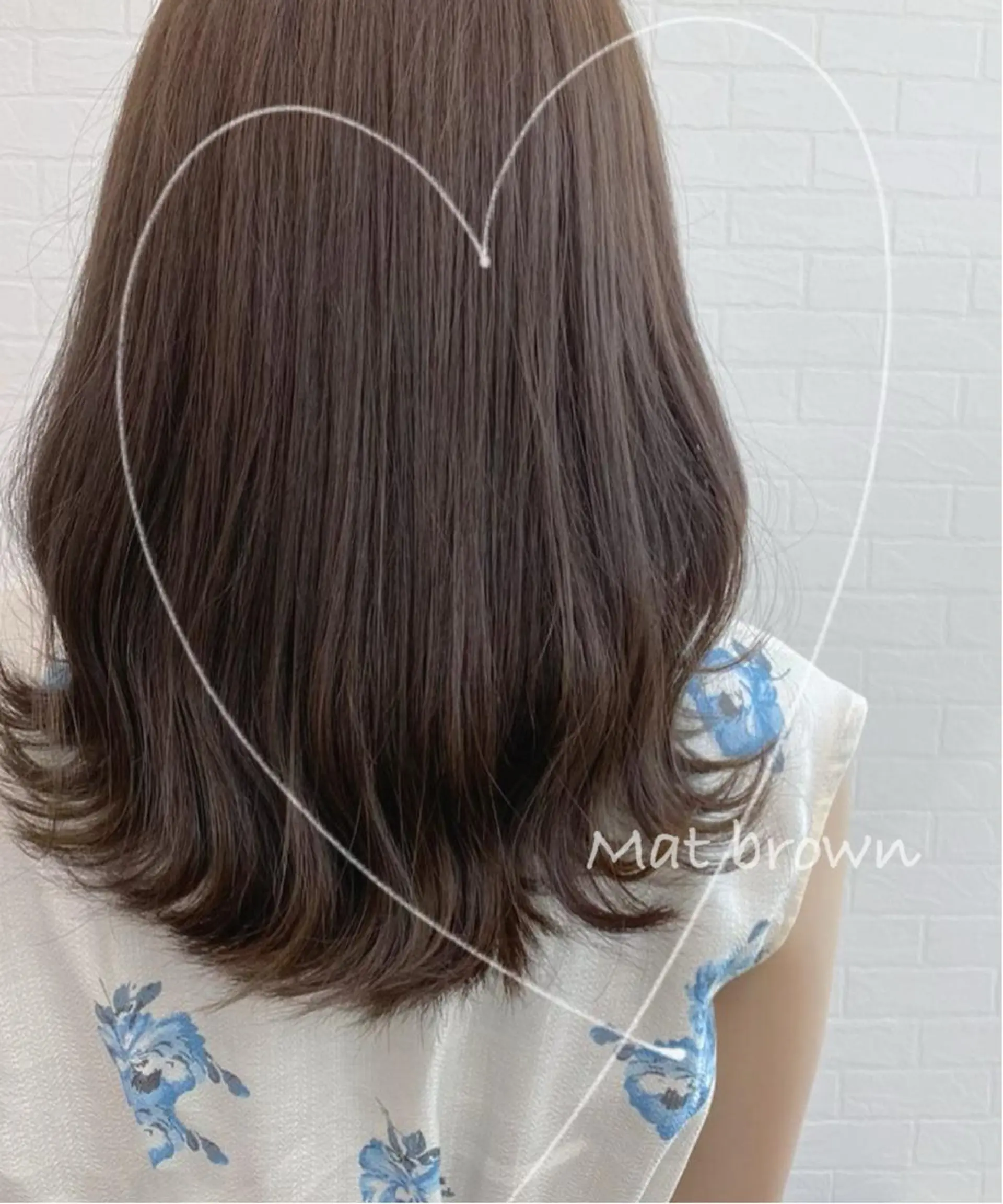 セミロング カラー ブラウンカラー 透明感カラー GRANLUSSO 〜グランルッソ駅前店所属・木口 嘉美のヘアスタイル