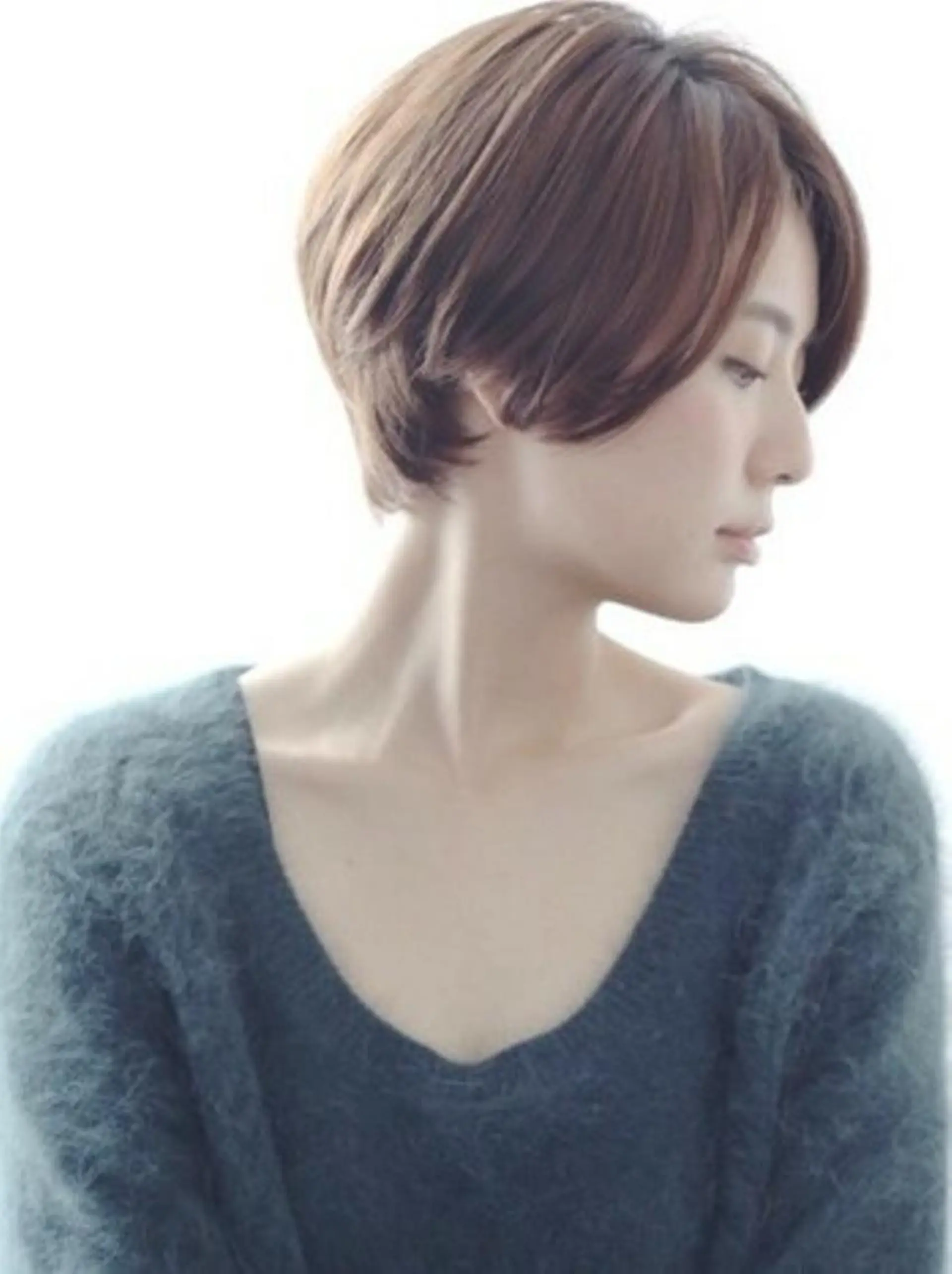 ショート カラー 髪質改善/レイヤー Chere狭山のヘアスタイル