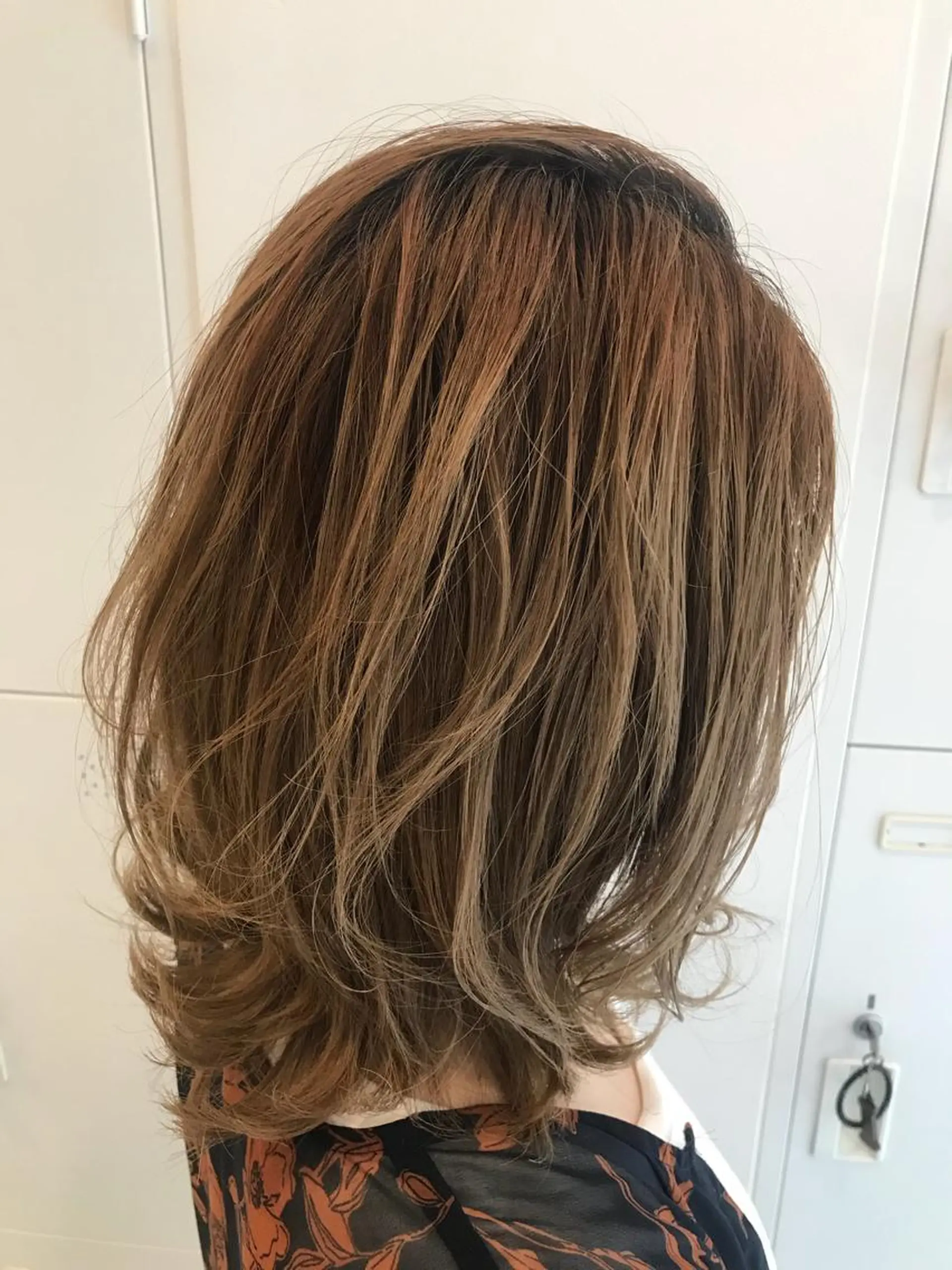 ミディアム ヘアサロンサンヒルズ所属・竹中 ゆいのヘアスタイル