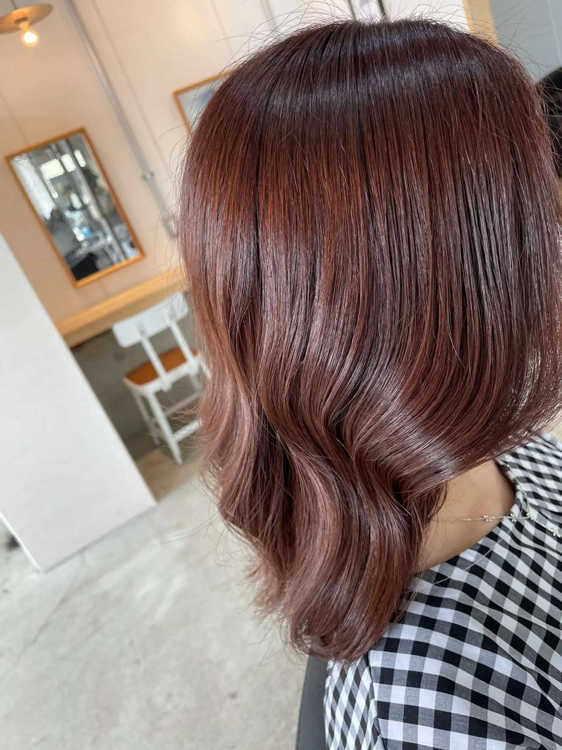 ミディアム カラー Agu  hair you所属・♡ yumaのヘアスタイル