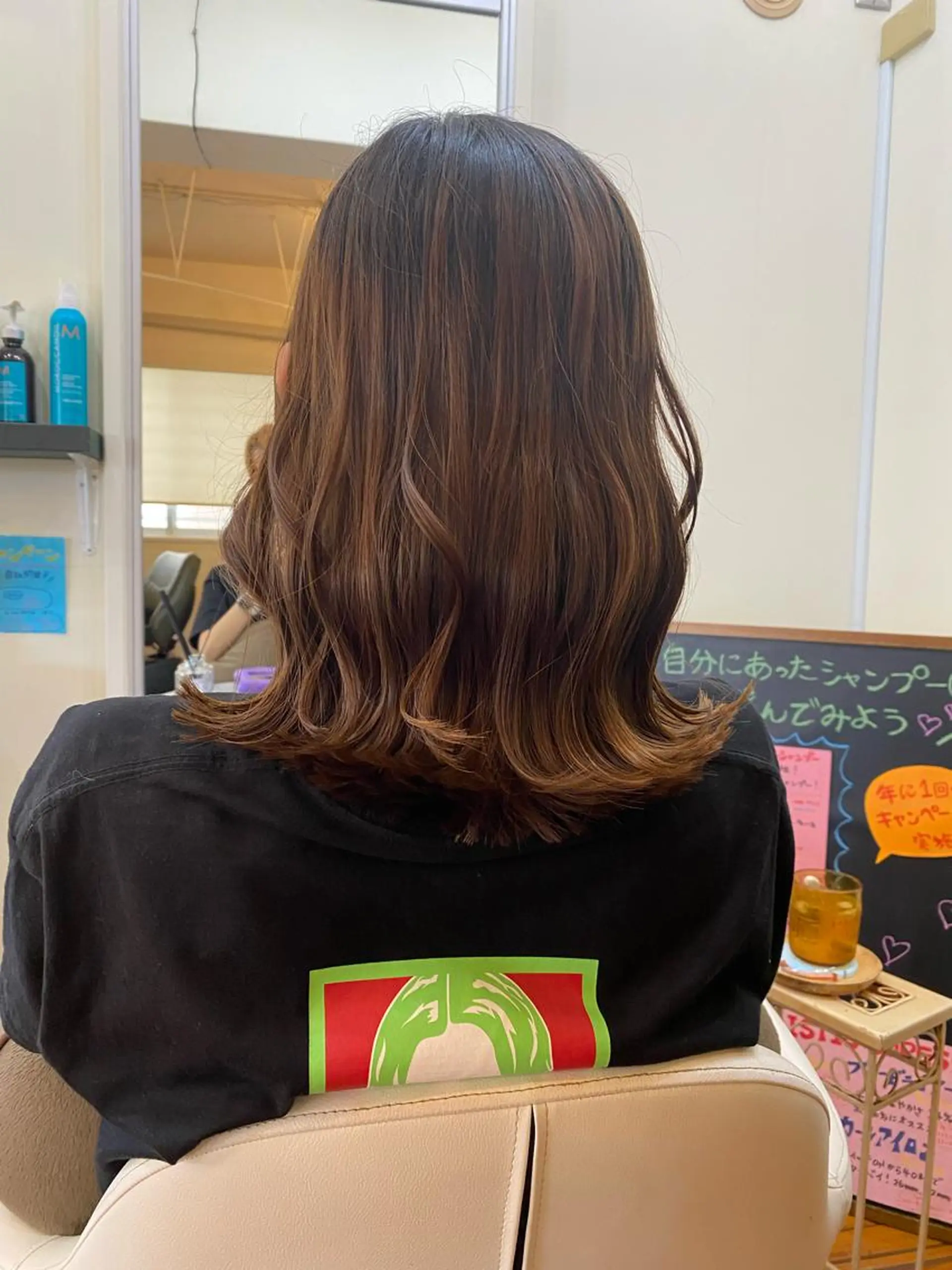 セミロング プルエク/clana ♡marinのヘアスタイル