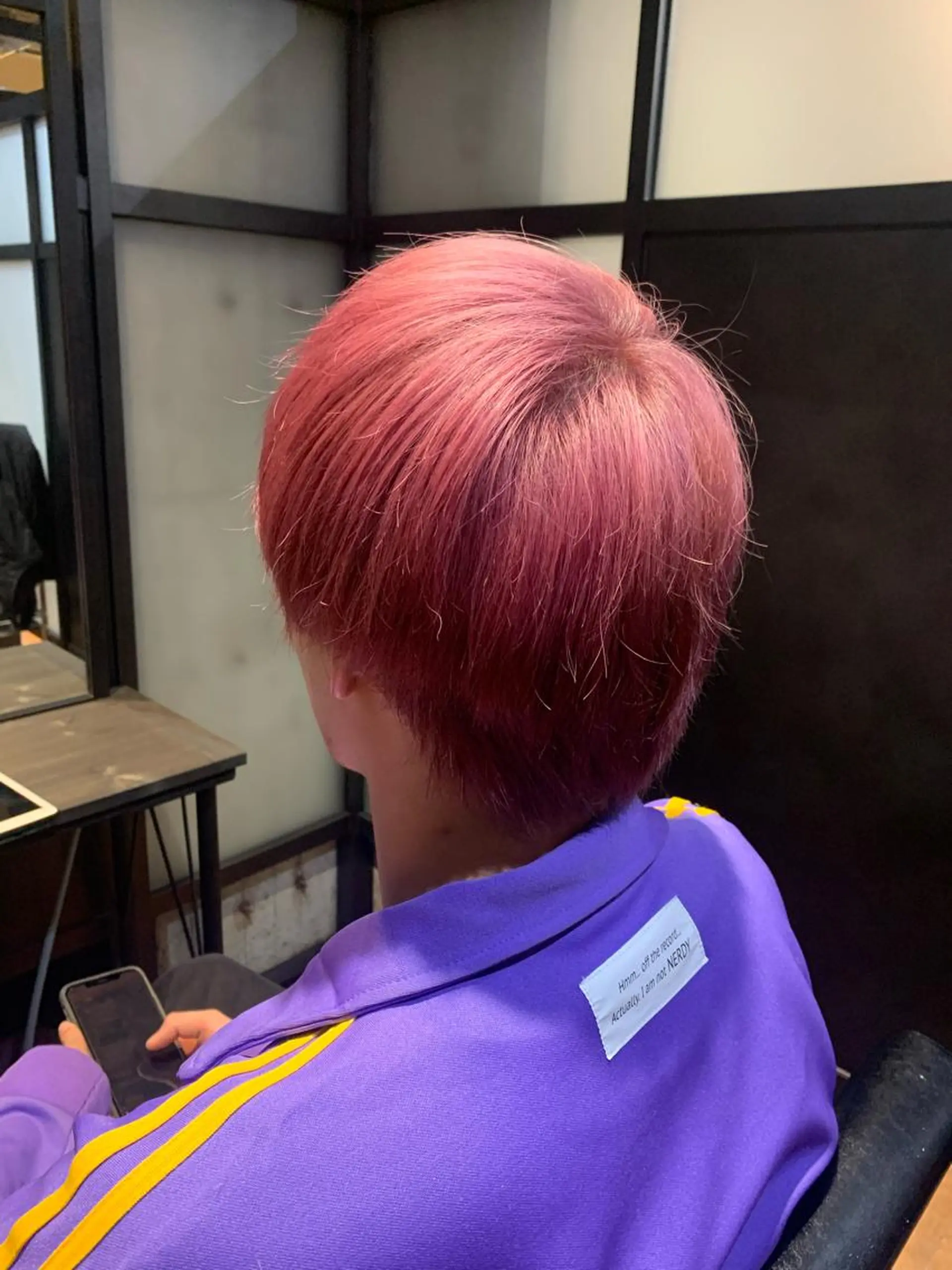 カラー メンズ newi TATSUのヘアスタイル