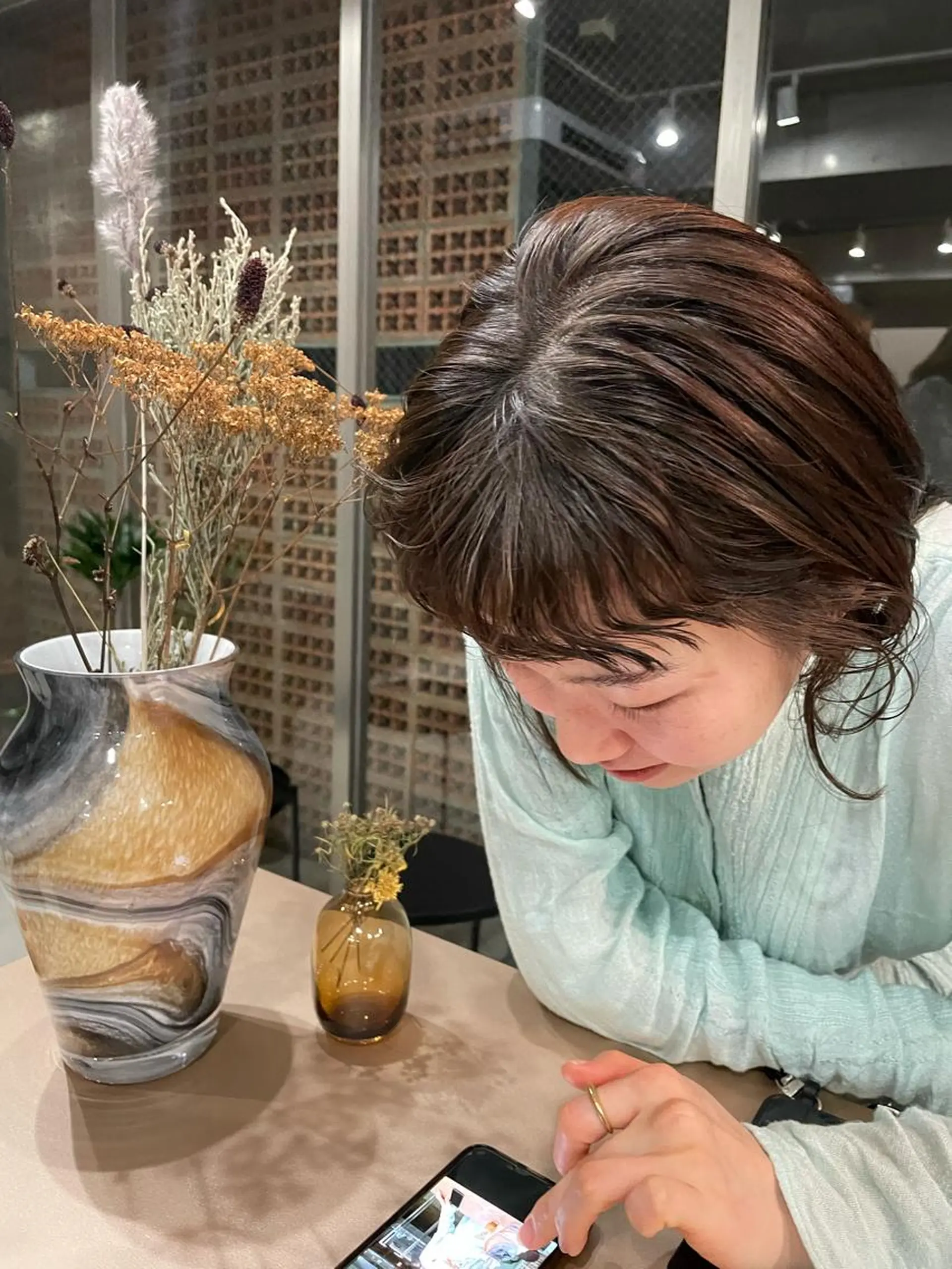 ロング カラー パーマ 吉田一輝 外国人パーマのヘアスタイル