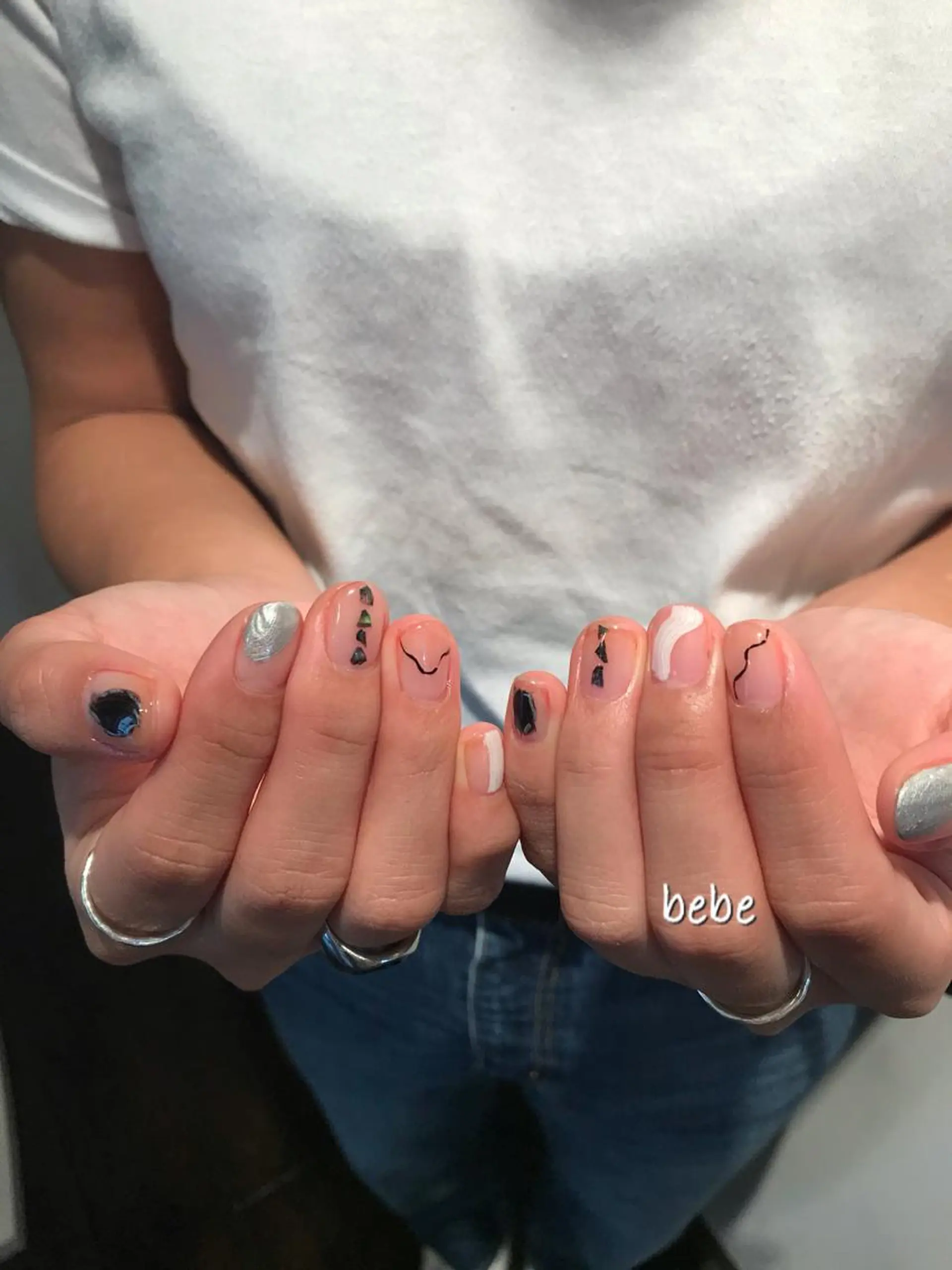 ネイル クリアネイル ニュアンスネイル Ann. nail.tokyo所属・Ann nailのネイルデザイン