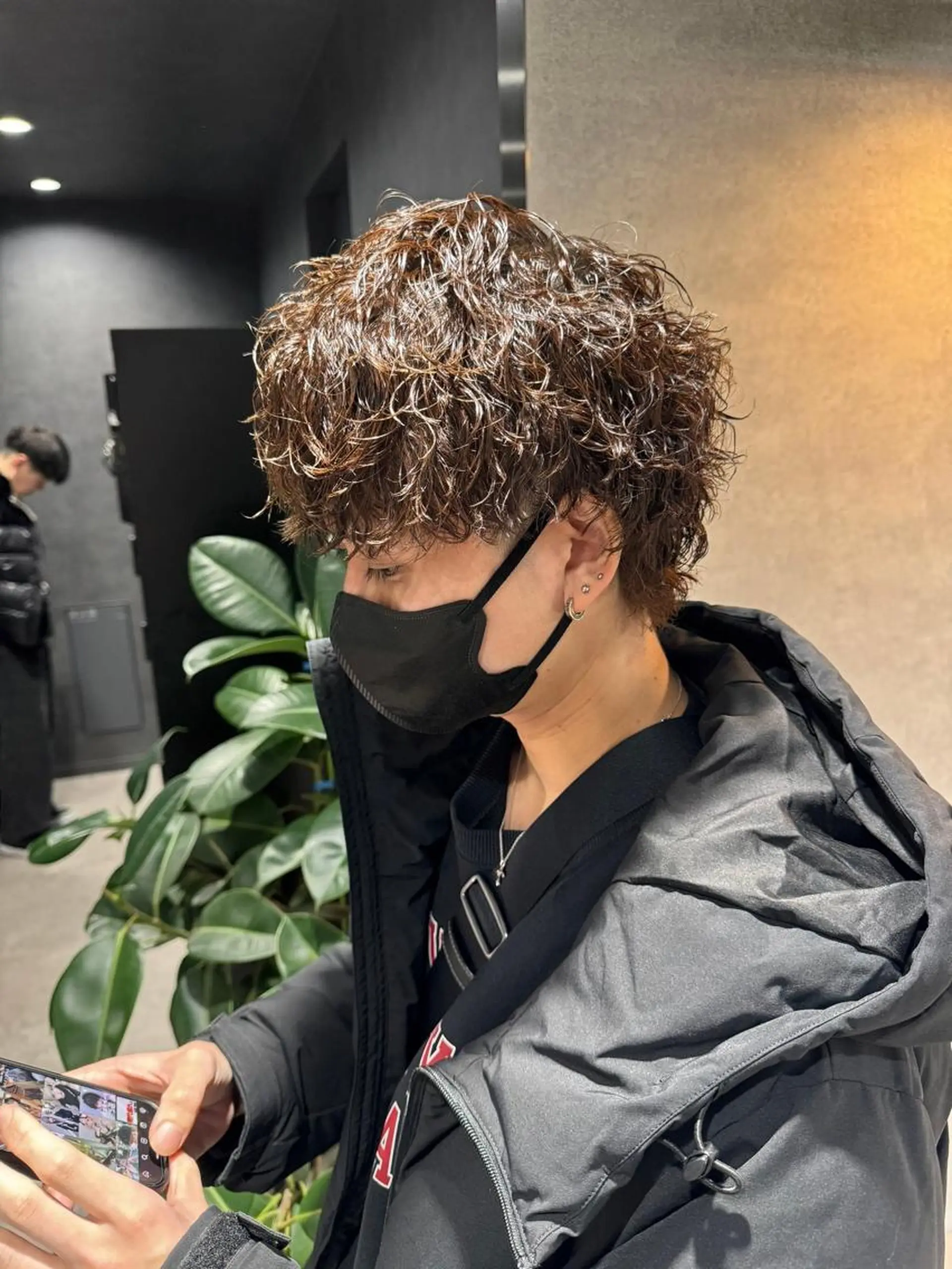 メンズ カット ヘアカラー トリートメント ヘッドスパ ヘアセット メンズ専門店🔥 BLUCK 2ndのヘアスタイル